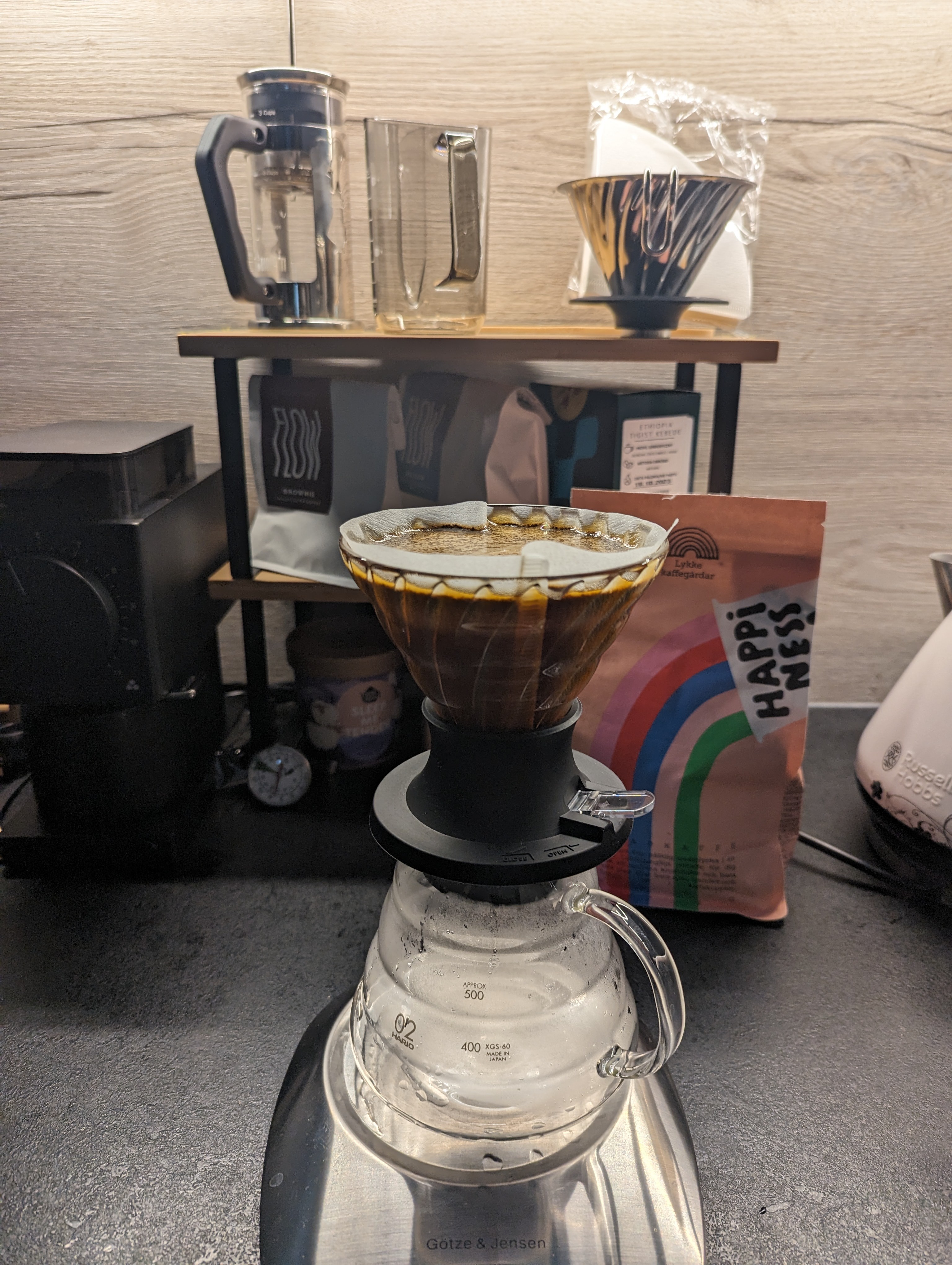 My first try with Hario Switch