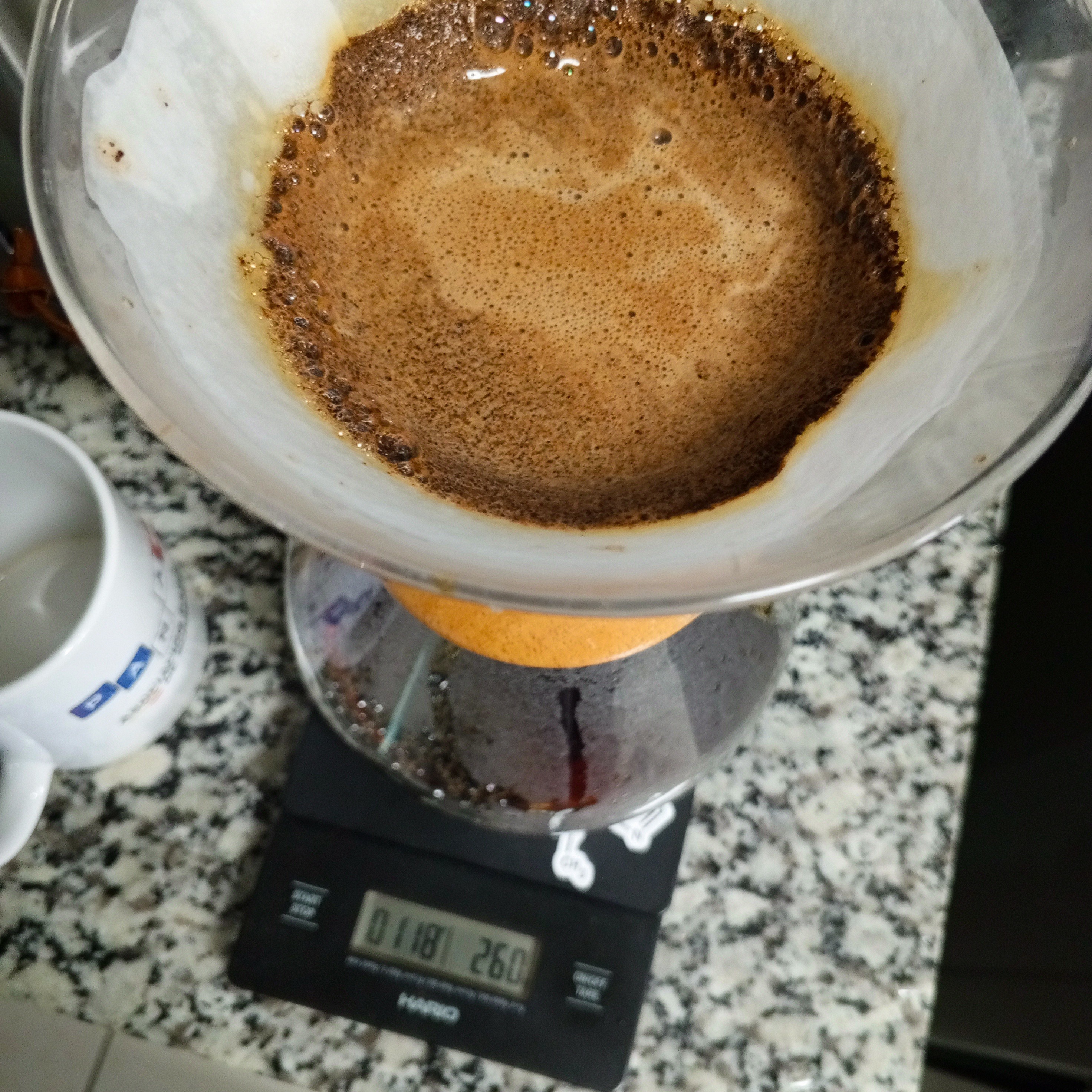 Undesired option while I get some beans...