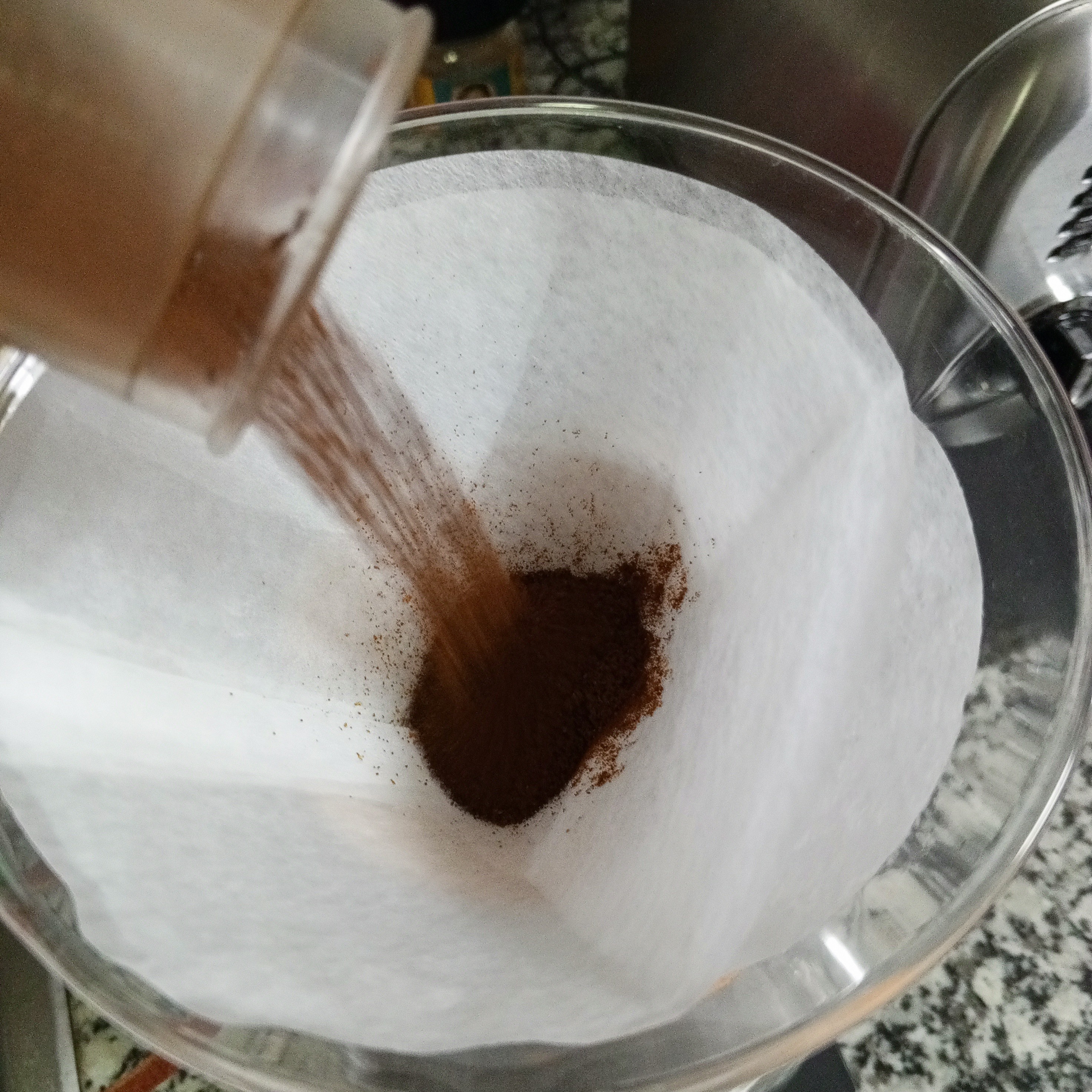 32 g + 500 mL @ 88 ºC