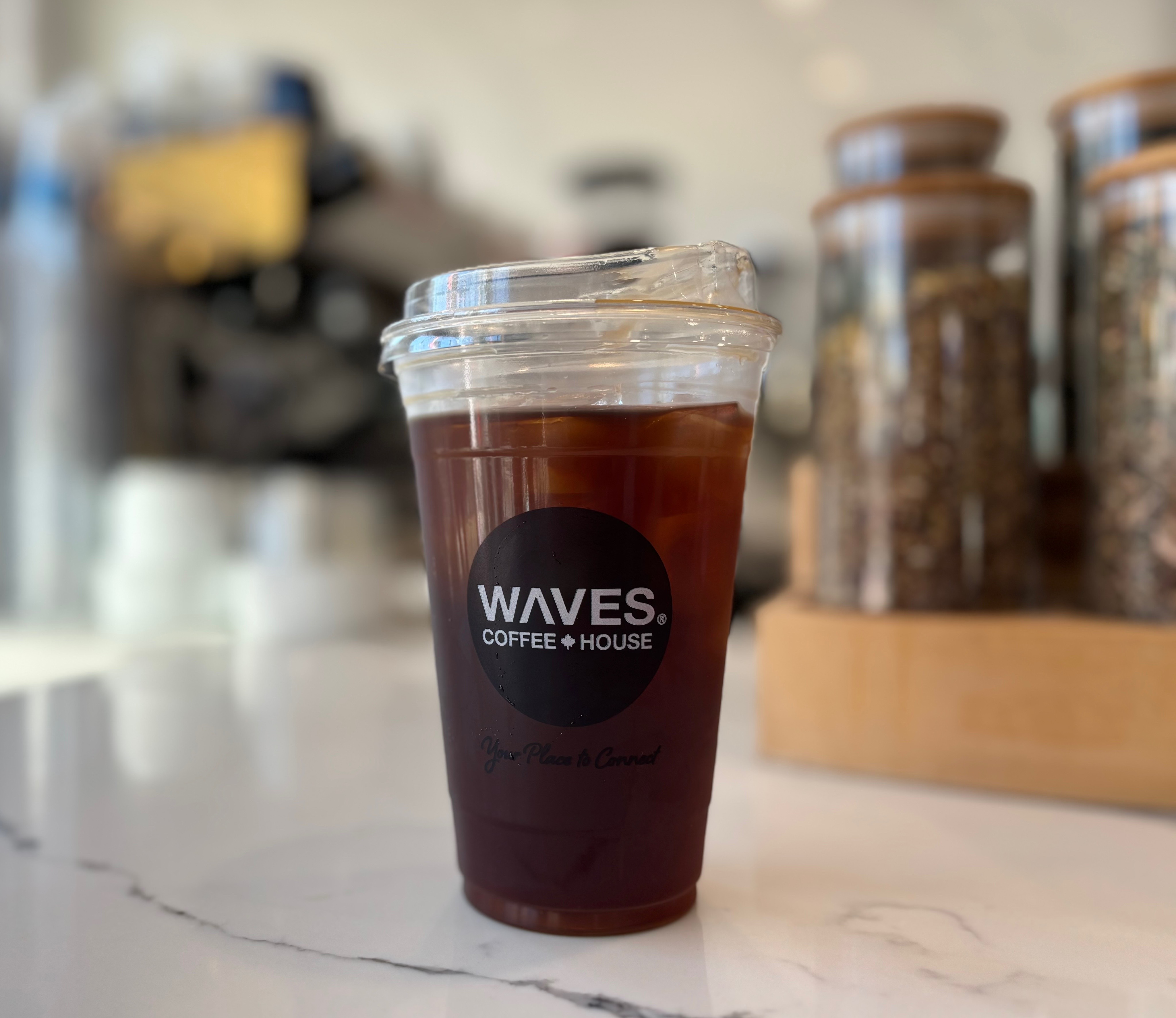 Cold Brew is a new option at Waves. Perfect for cooling off Vancouver's summer heat