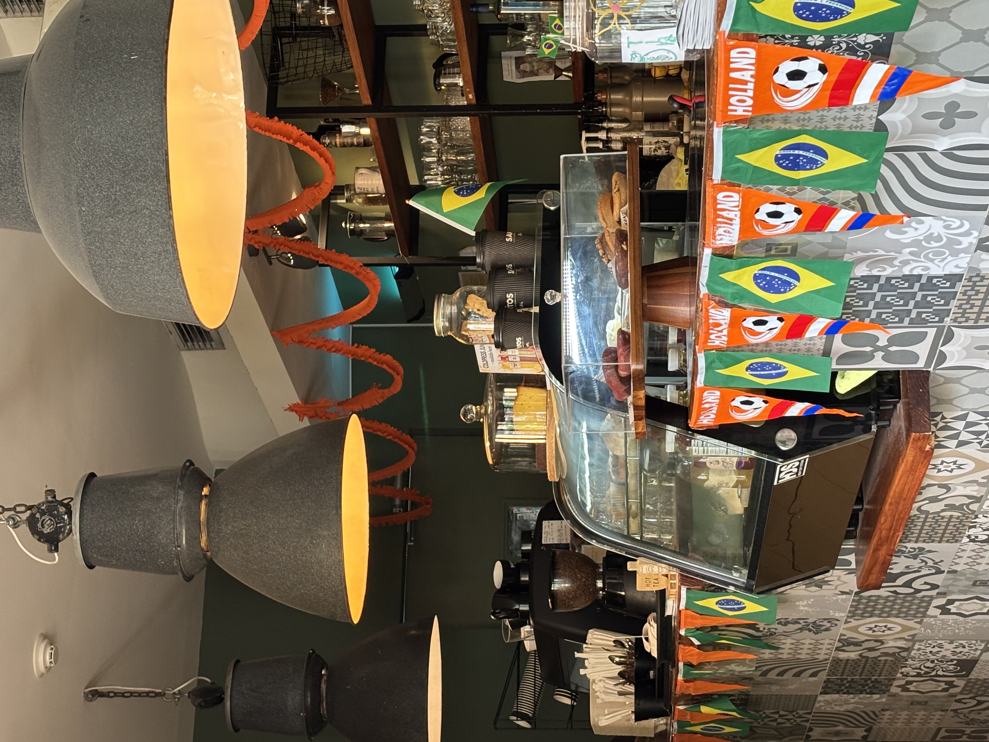 excellent coffee, perfect service. Santos Coffee Aruba. must visit.