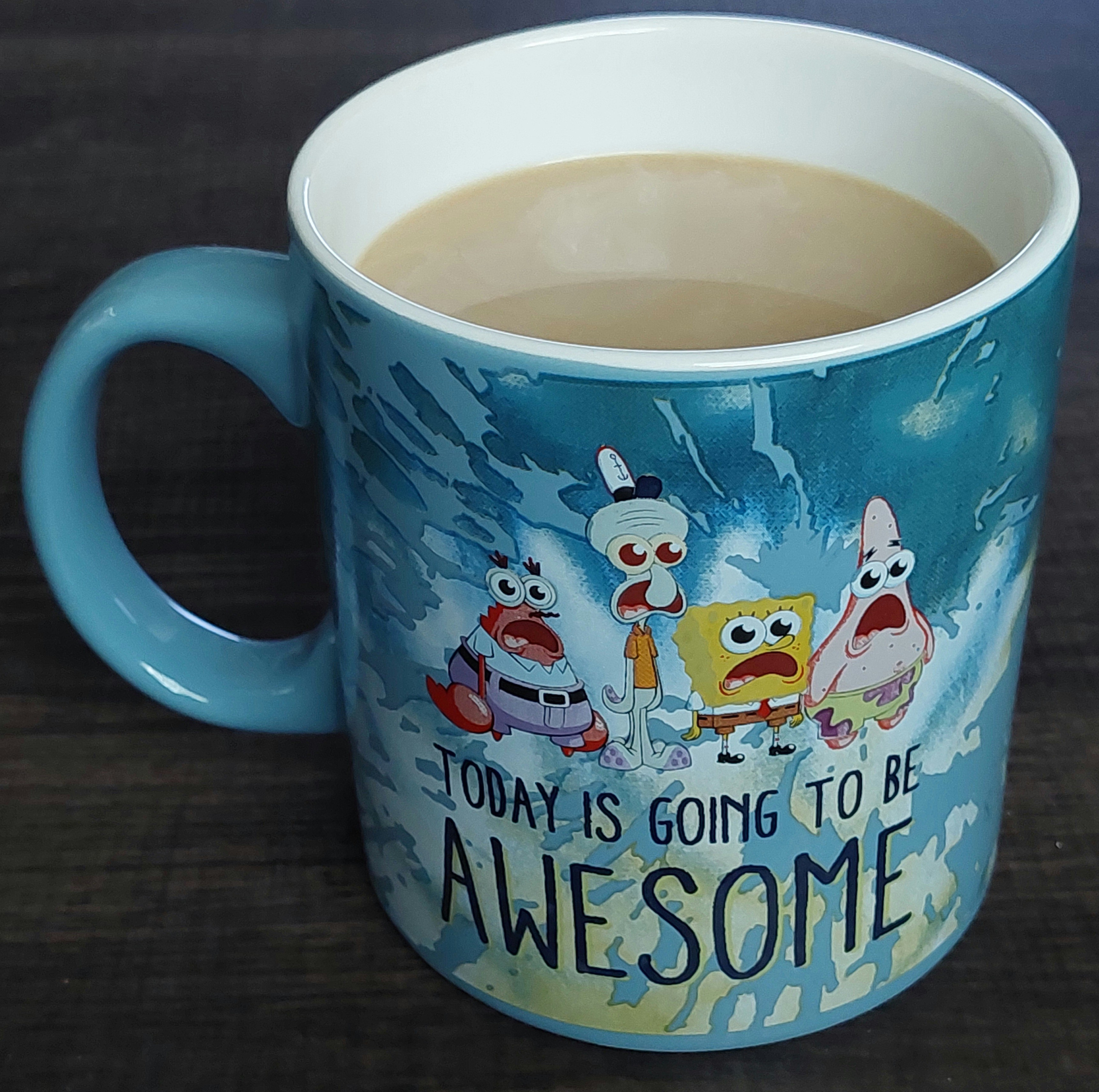 MUG COLLECTION: 
TODAY IS GOING TO BE AWESOME 
~ from Spencer's (spencersonline.com) 
(design on both sides)