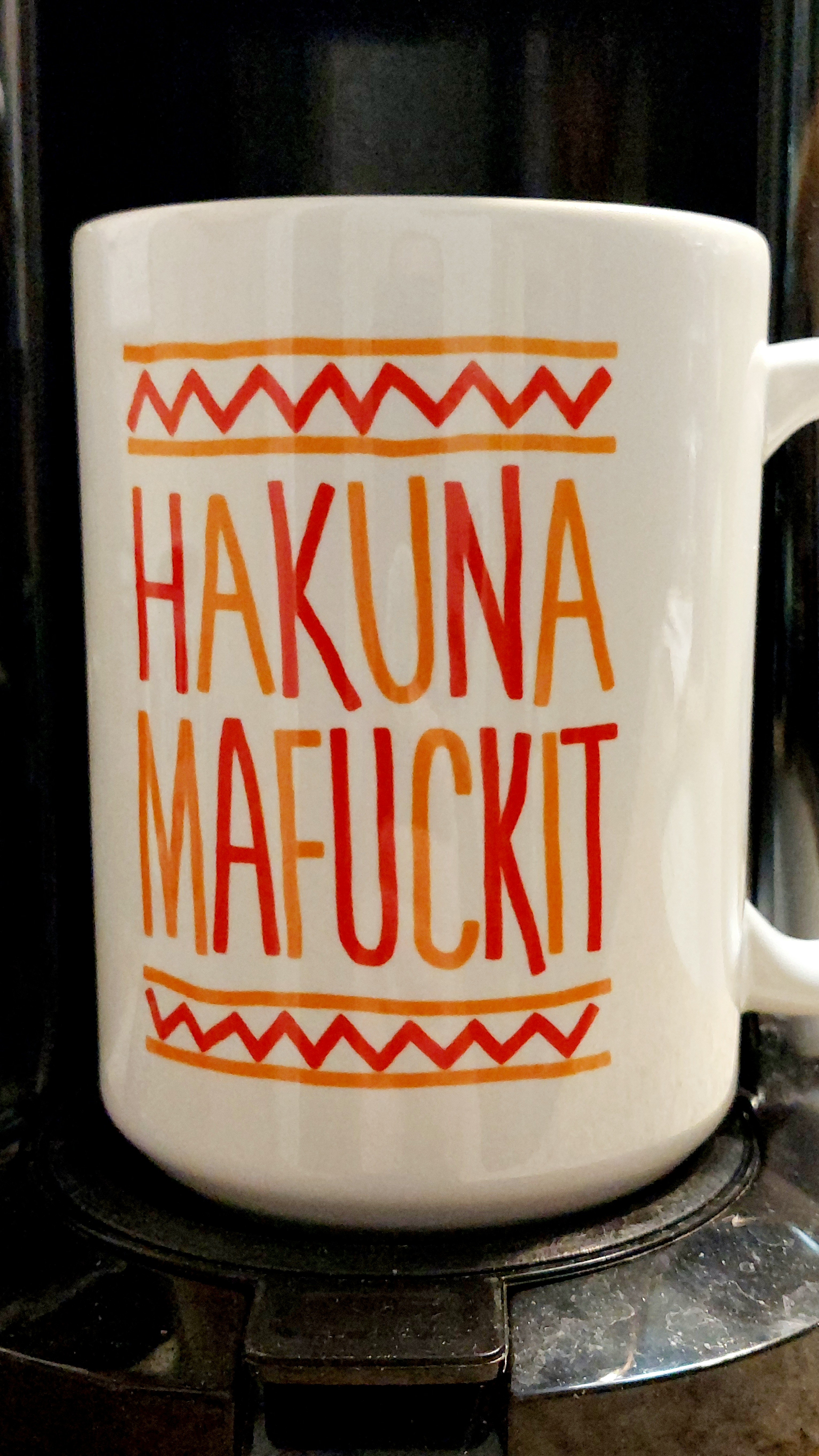 ☕️ MUG COLLECTION ☕️
HAKUNA MAFUCKIT
(It's a play on 