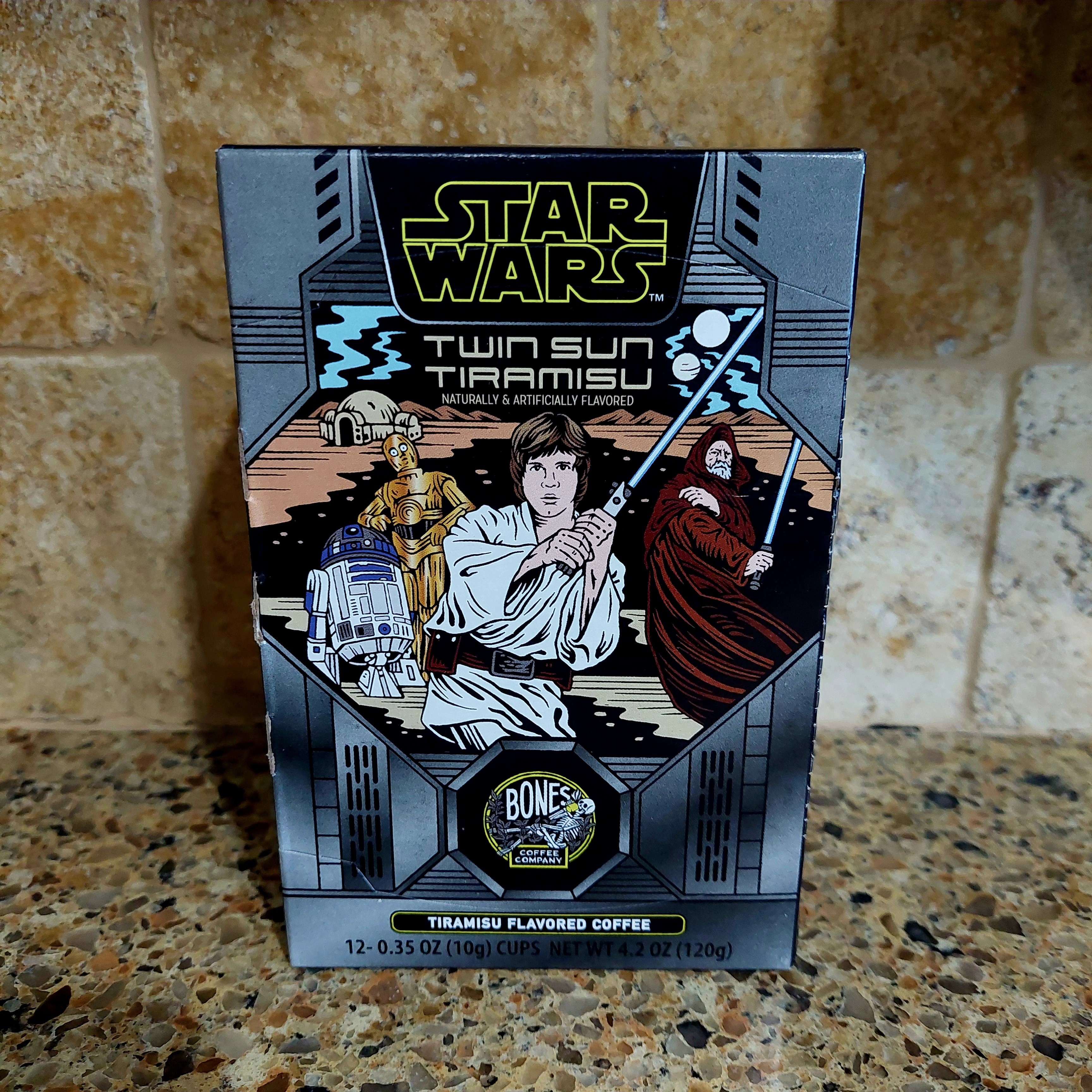 Yum! 😋☕️
And cool Star Wars theme packaging! 😎💙