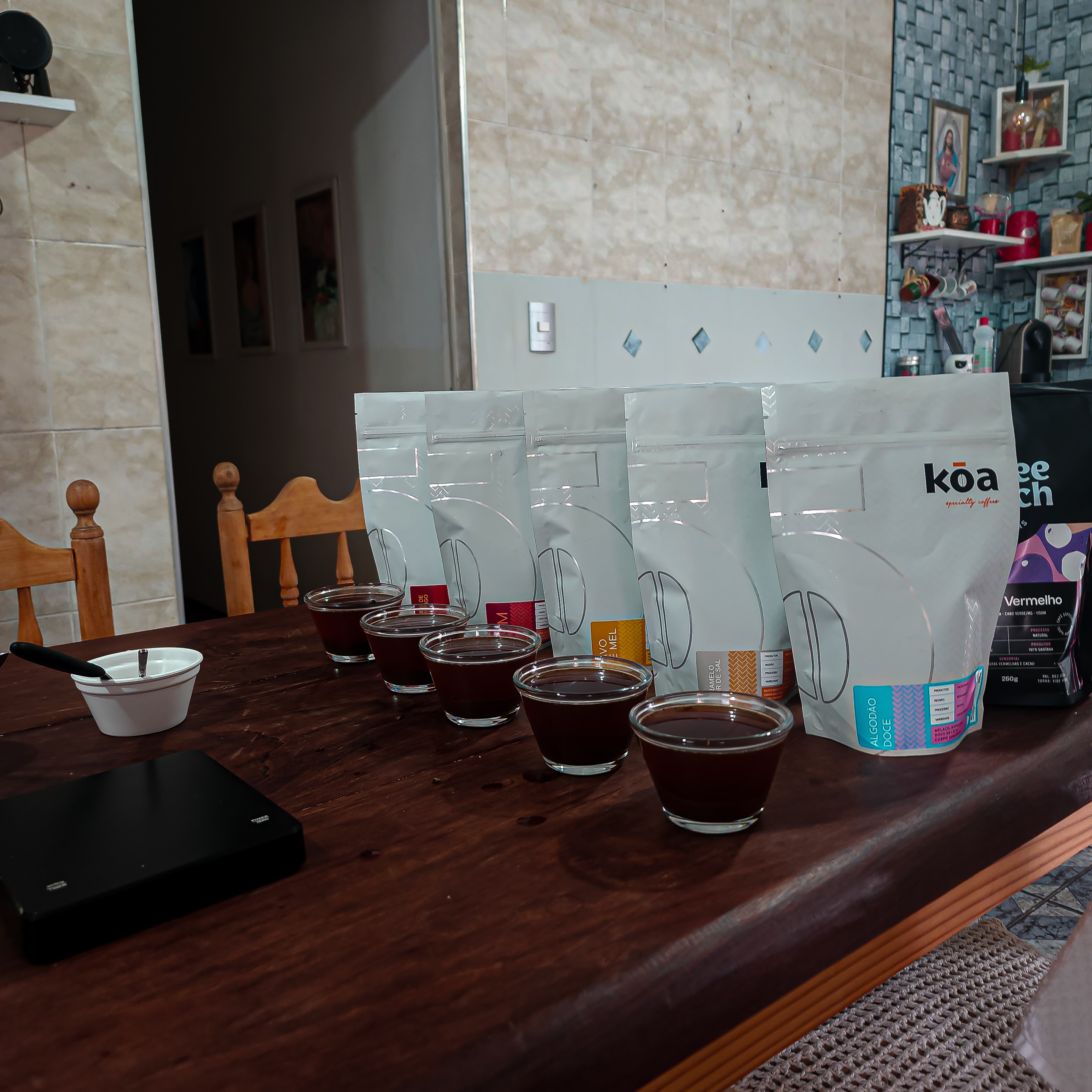 cupping of last sunday!
14 different coffees 