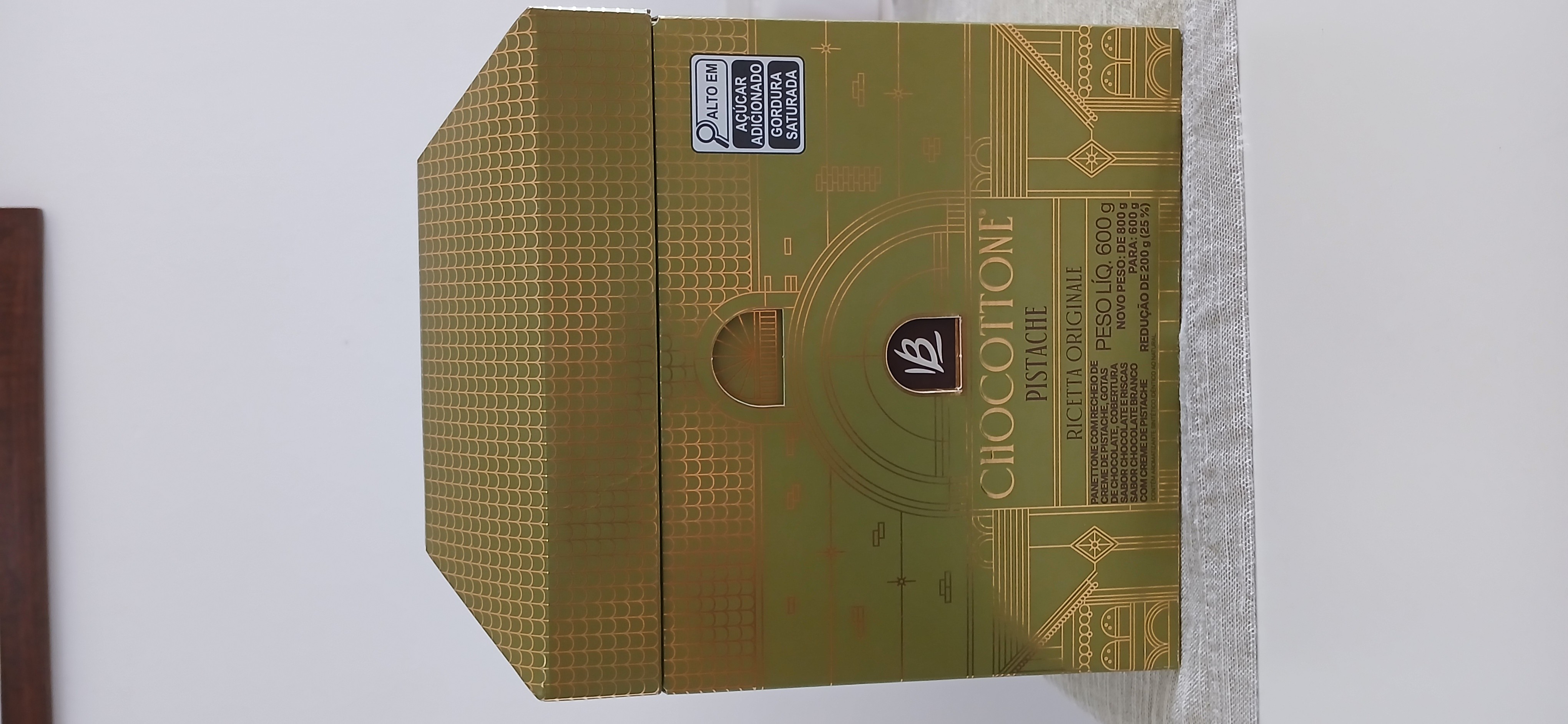 Registrando. Panettone da Casa Bauducco de creme de pistache 🧆✨️✨️✨️