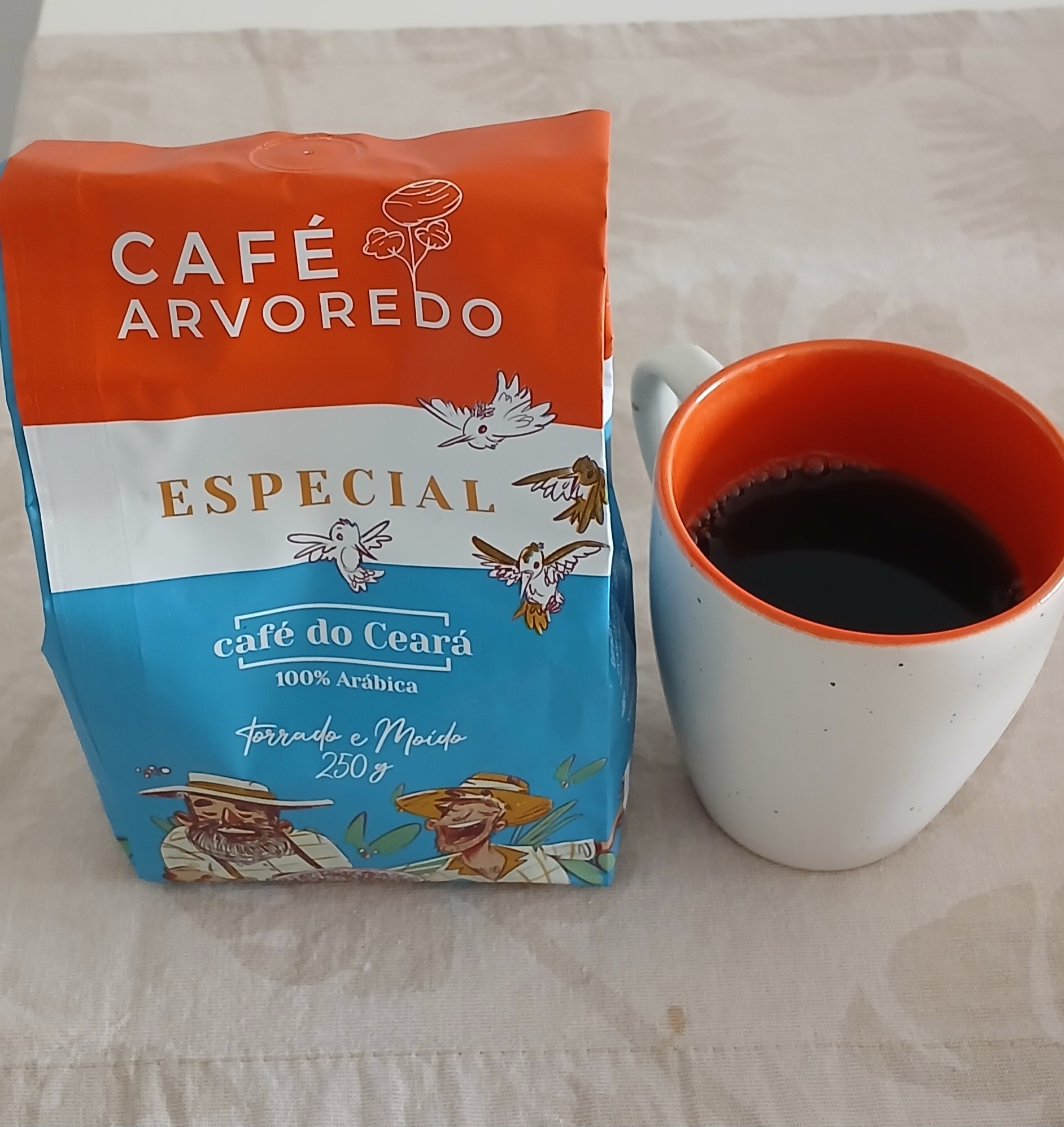 Café Arvoredo, produzido no município de Mulungu - Maciço de Baturité - Ceará, na categoria especial, comprado na viagem 😋✨️☕️⛰️