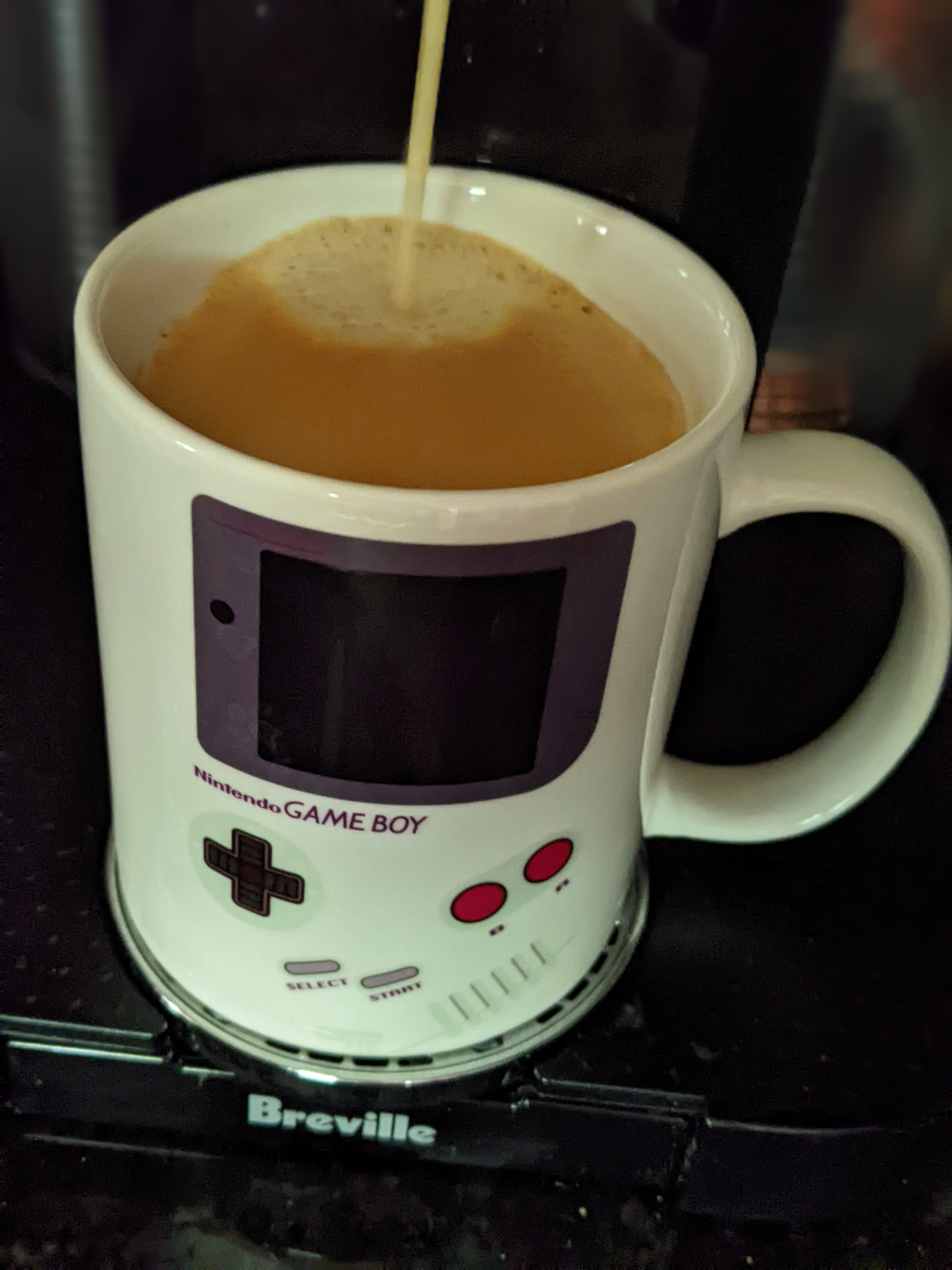 Enjoying some coffee during a web training session