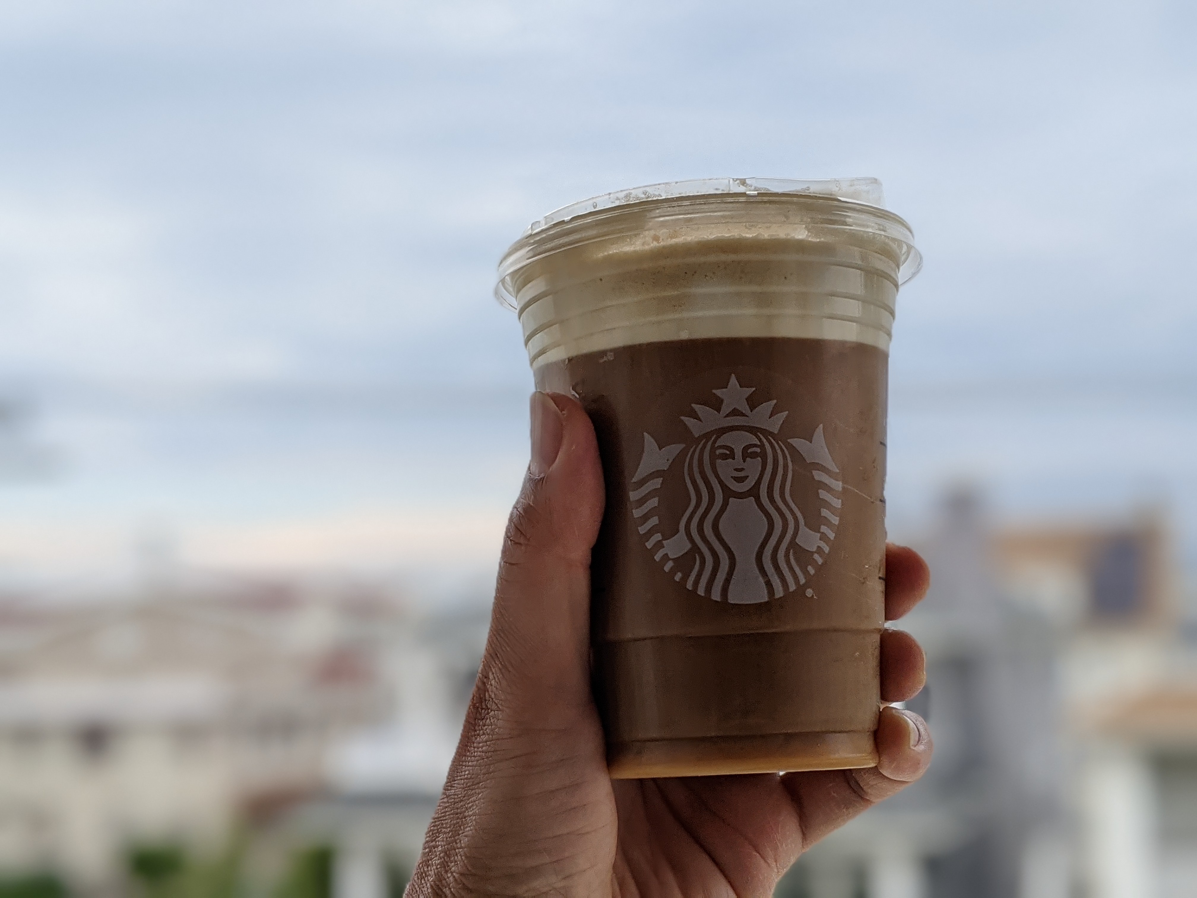Enjoying a nitro cold brew on an overcast day (non beach day)