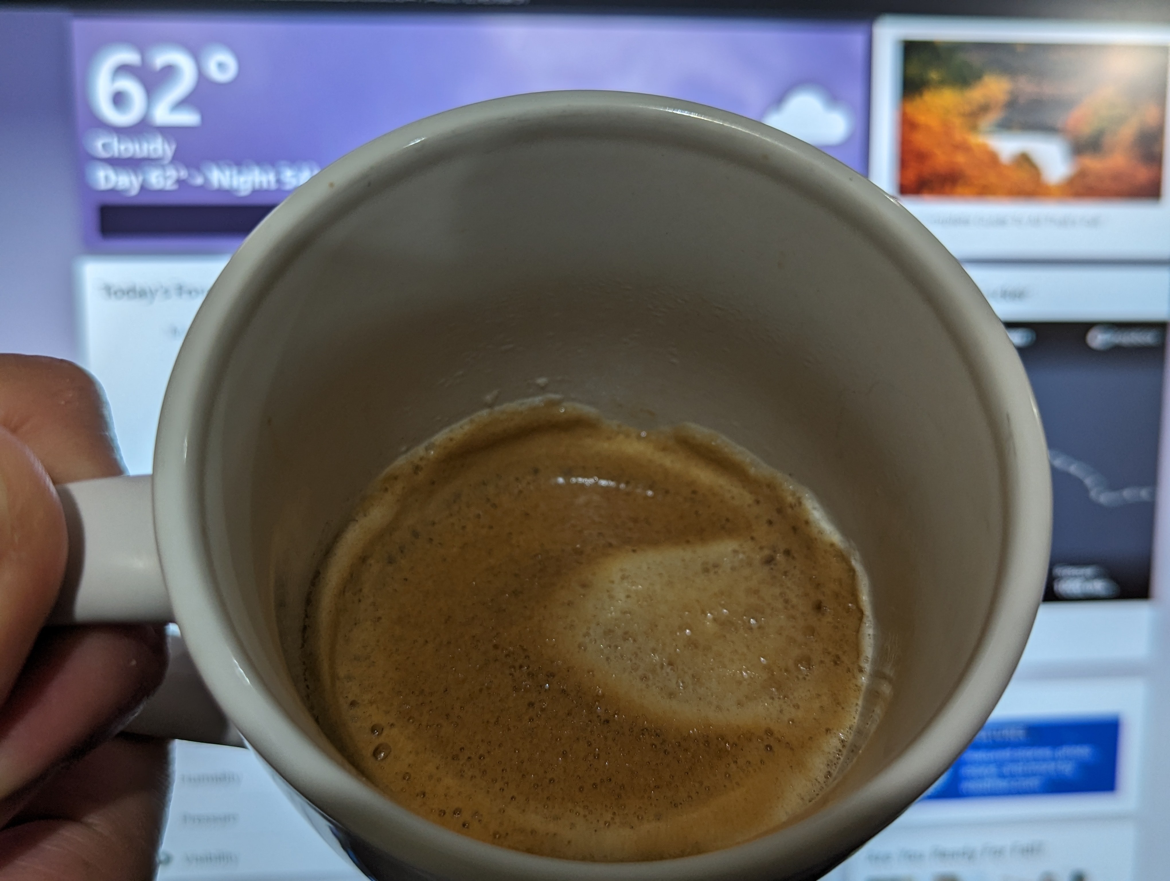 Having a double in the afternoon to make it through the rest of the work day