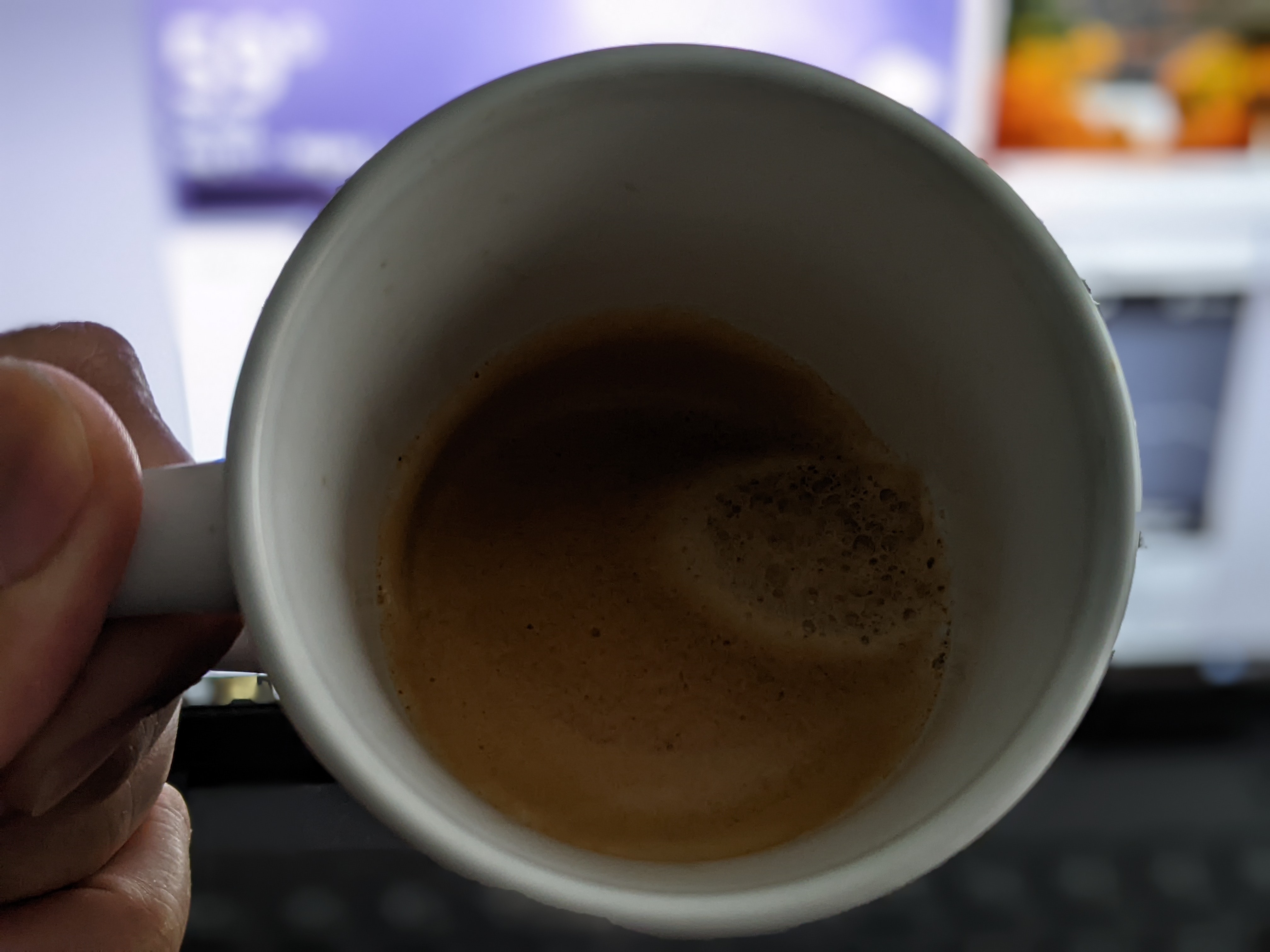 Having a double this morning to make it through yet another rainy day