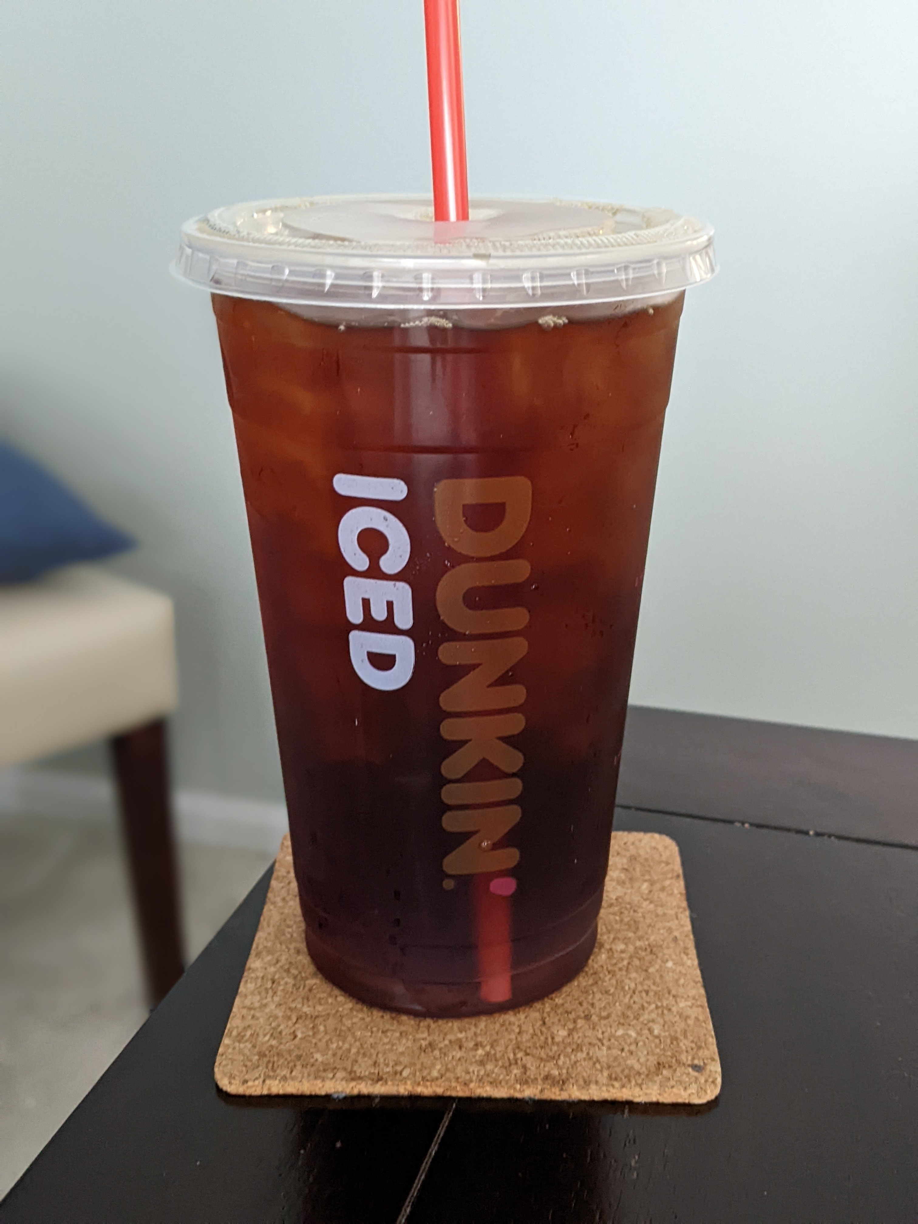 I normally don't order iced coffee, but it was supposed to be free.  I would have rather spent the money on nitro cold brew :)