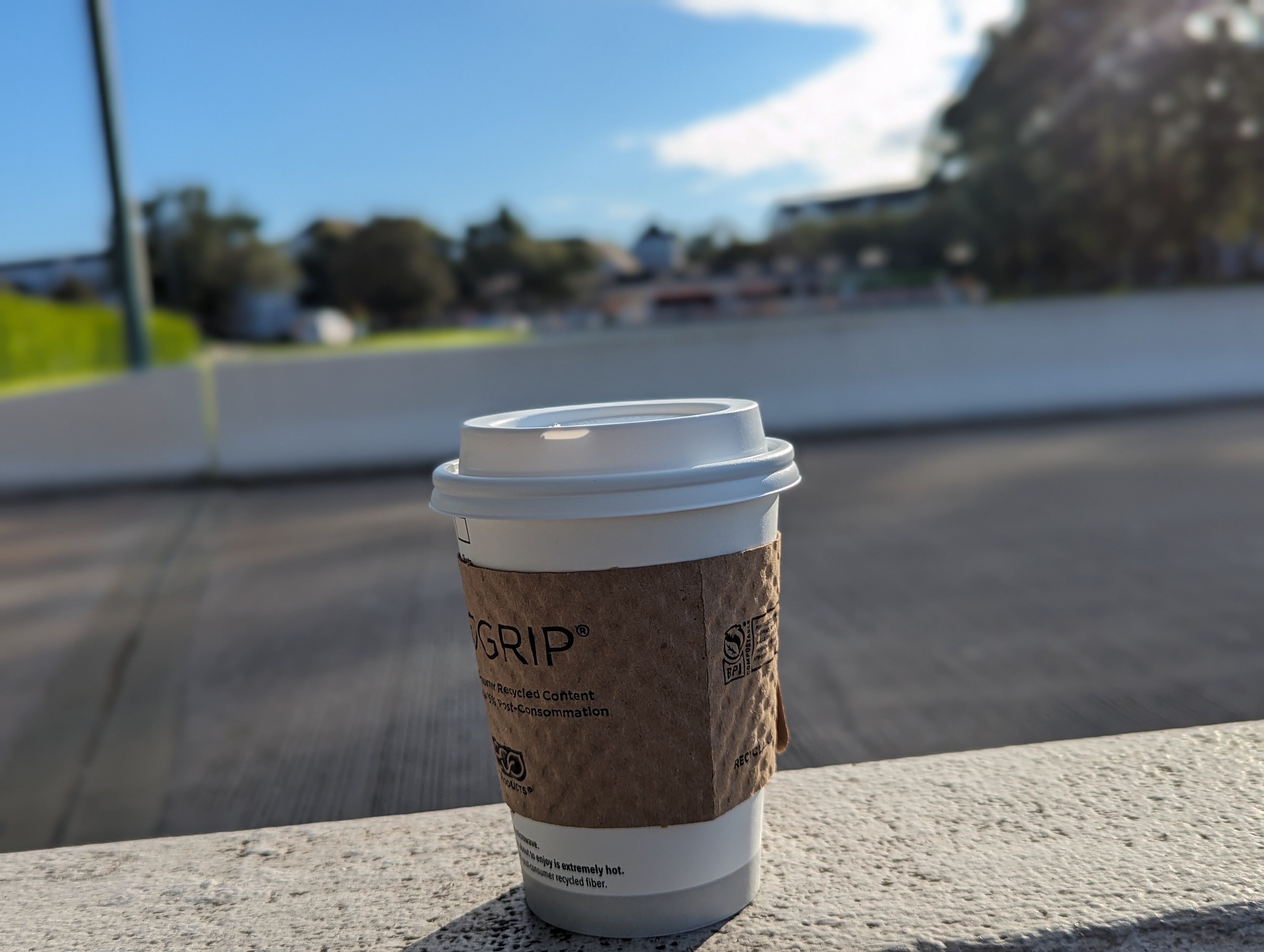 Last day of conference coffee