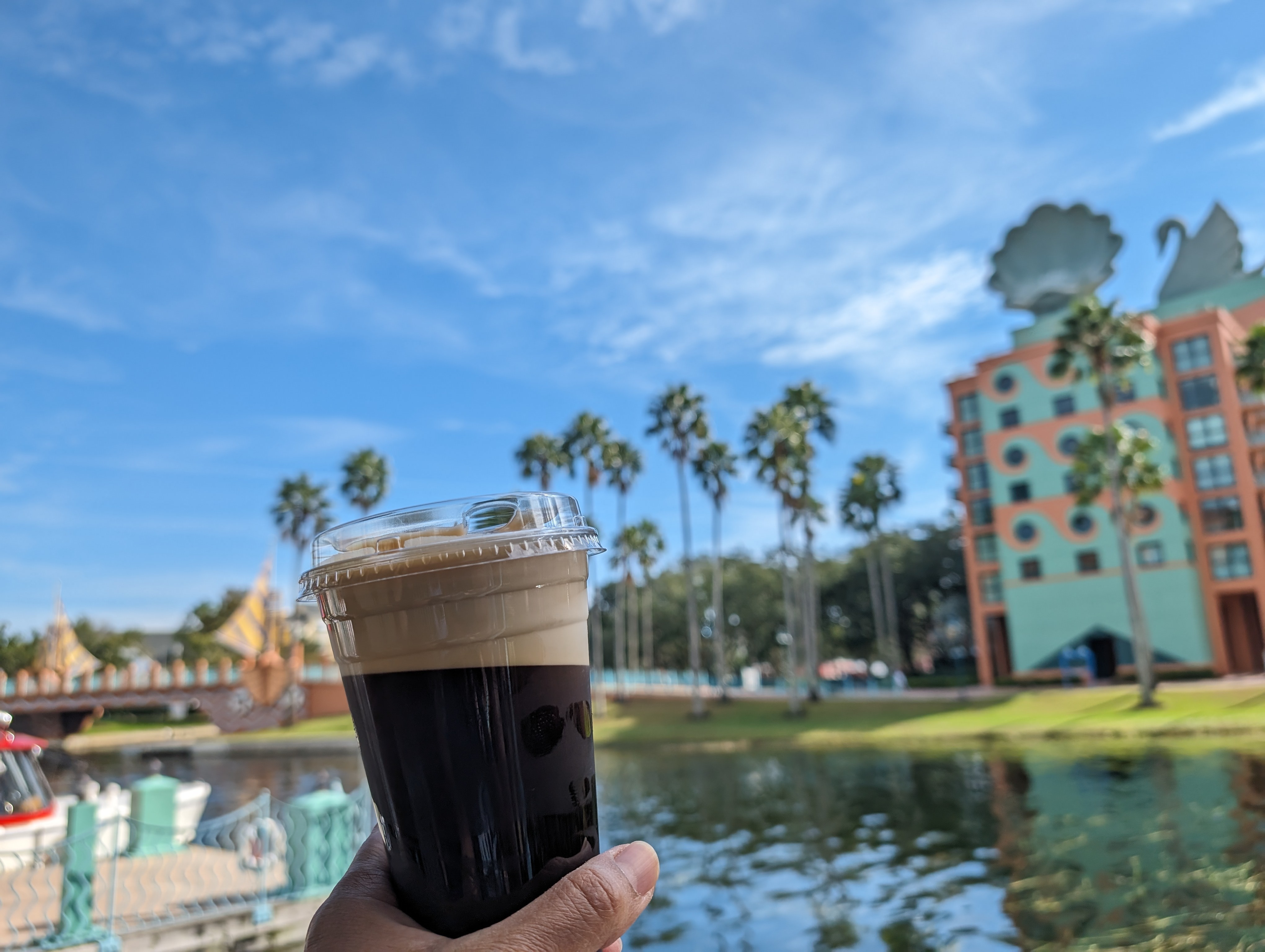 Waiting for the boat to Hollywood Studios