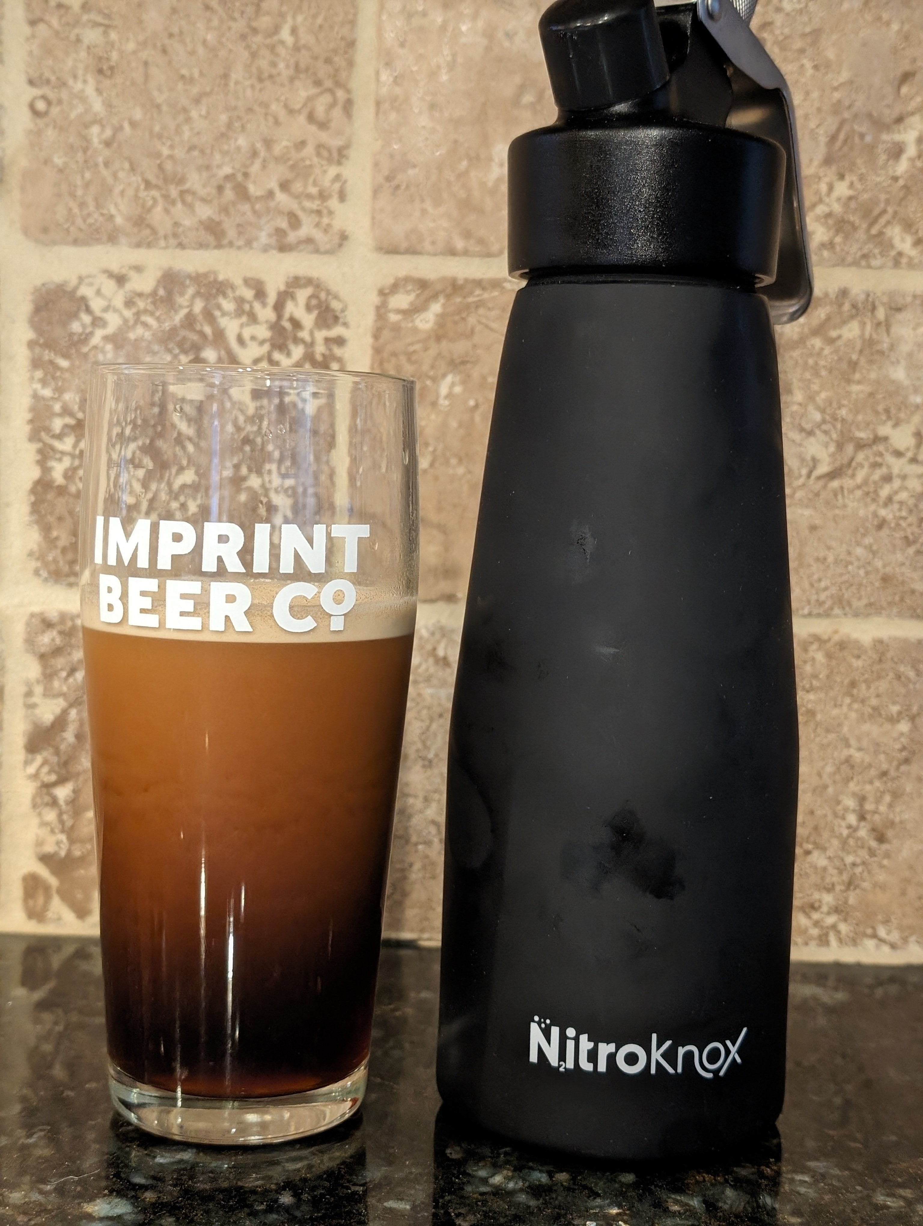 Enjoying the last of the nitro cold brew