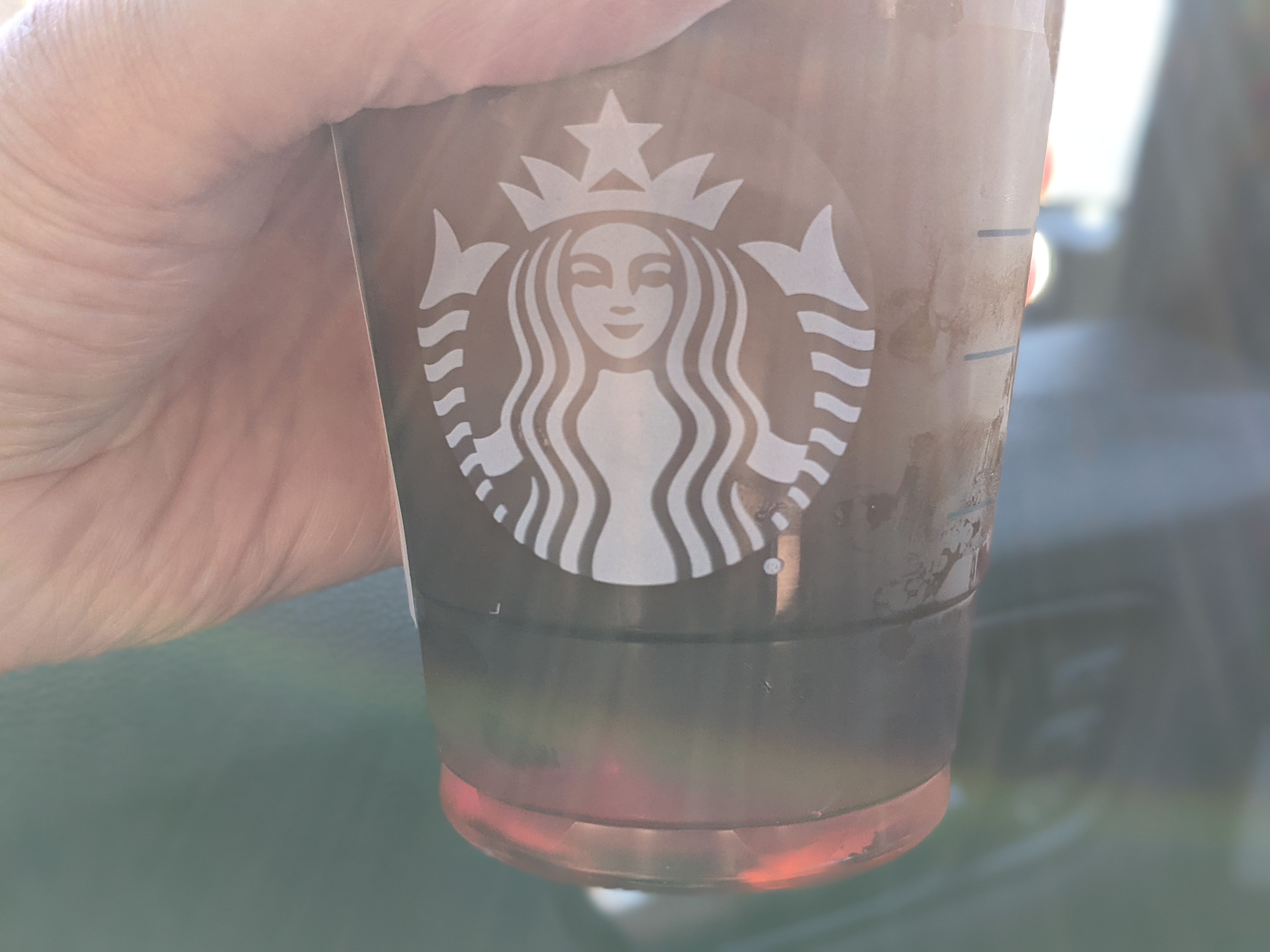Having a nitro cold brew before the long drive