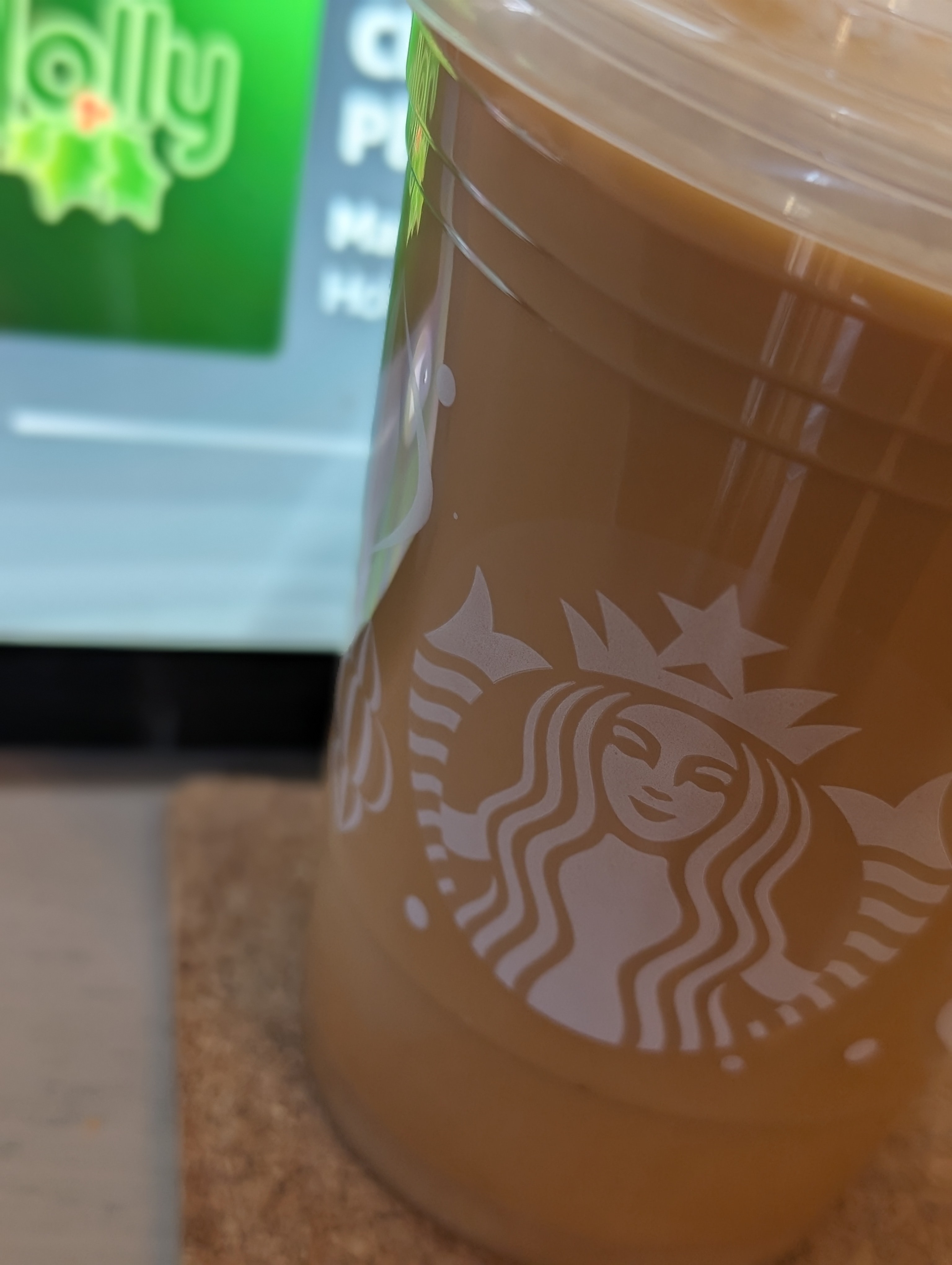 Having a vanilla cold cream nitro cold brew on a cold and busy Sunday