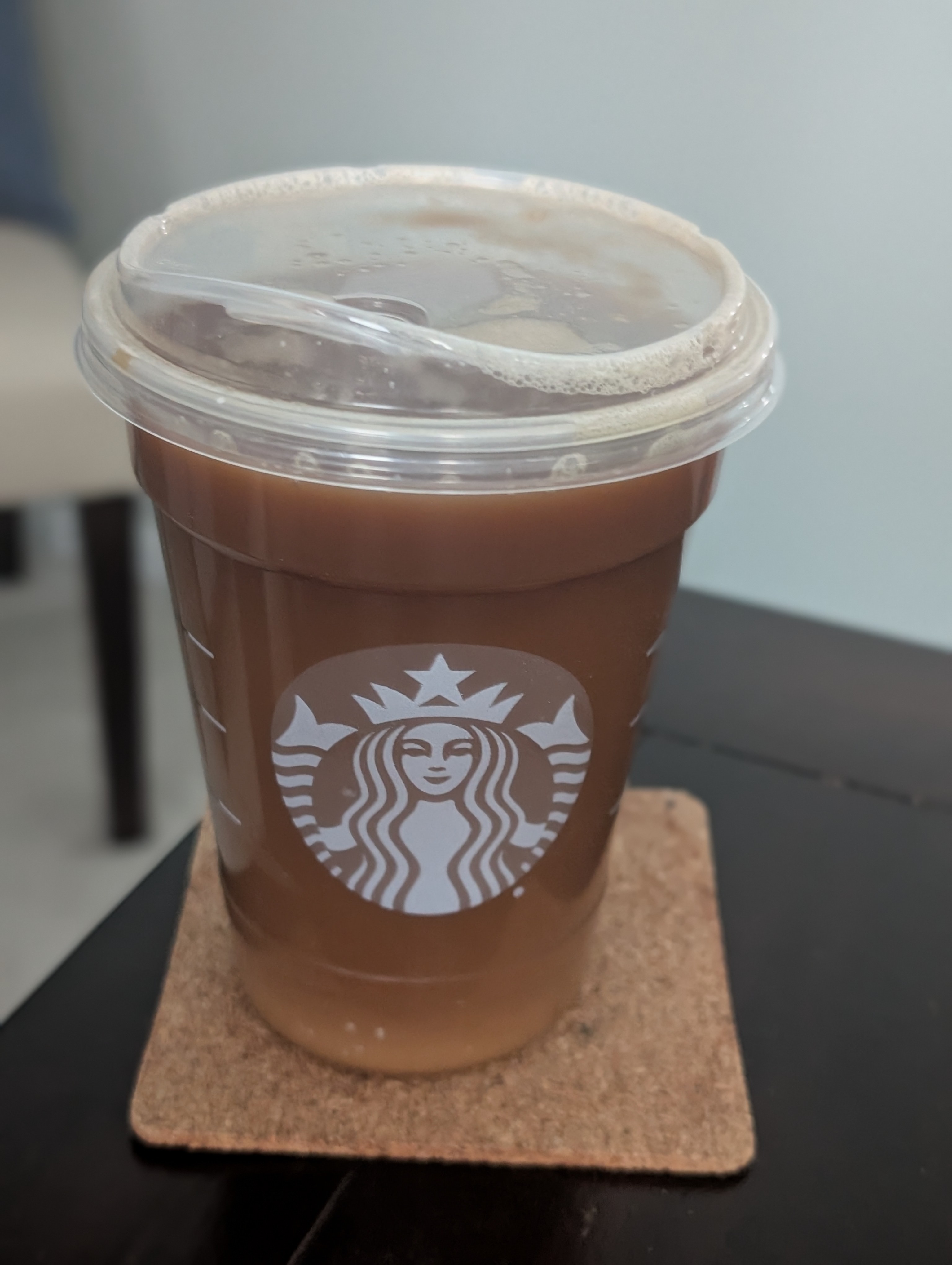 Enjoying the caffeine kicking in from the vanilla sweet cream nitro cold brew to make it through the day's meetings