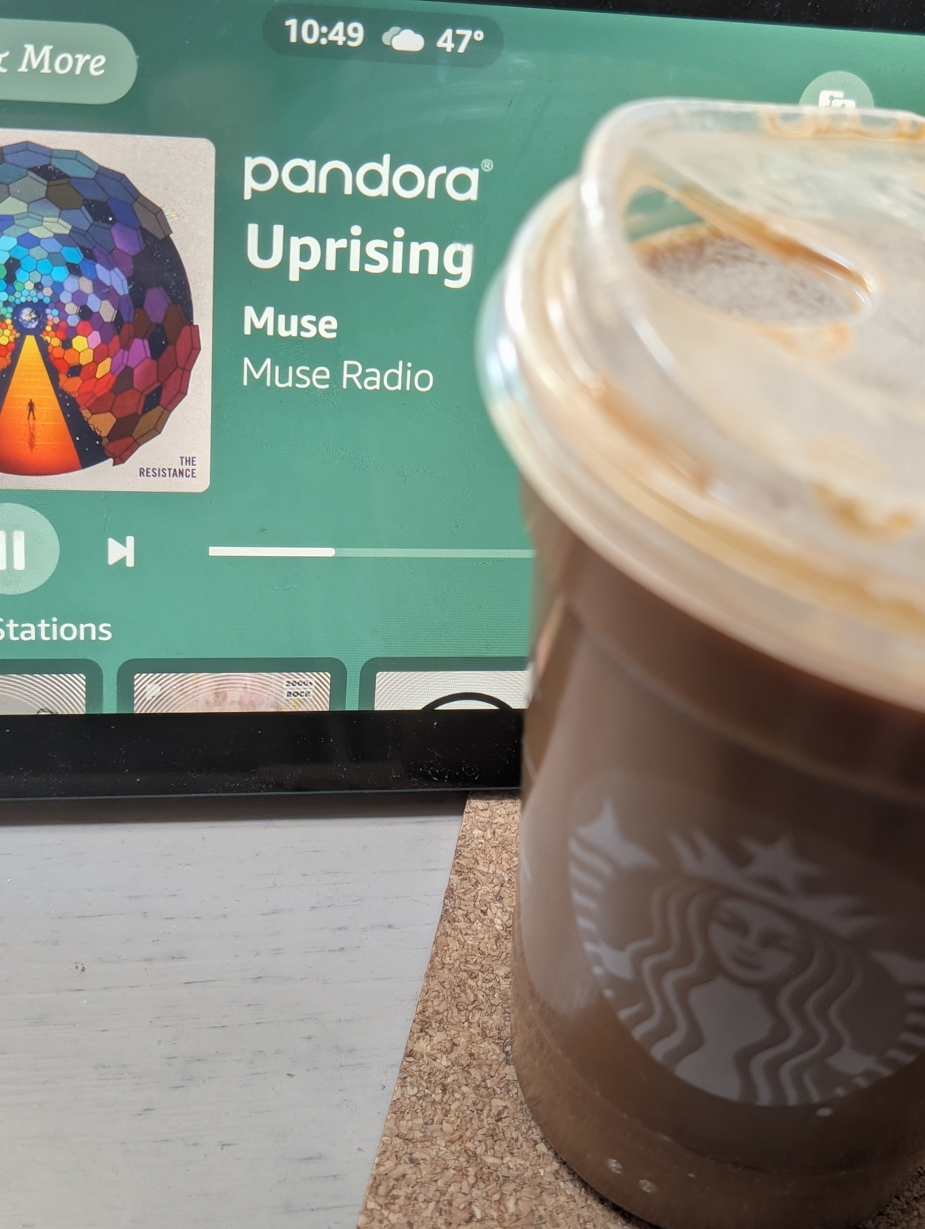 Finally got some time to drink my nitro cold brew after a busy morning of meetings