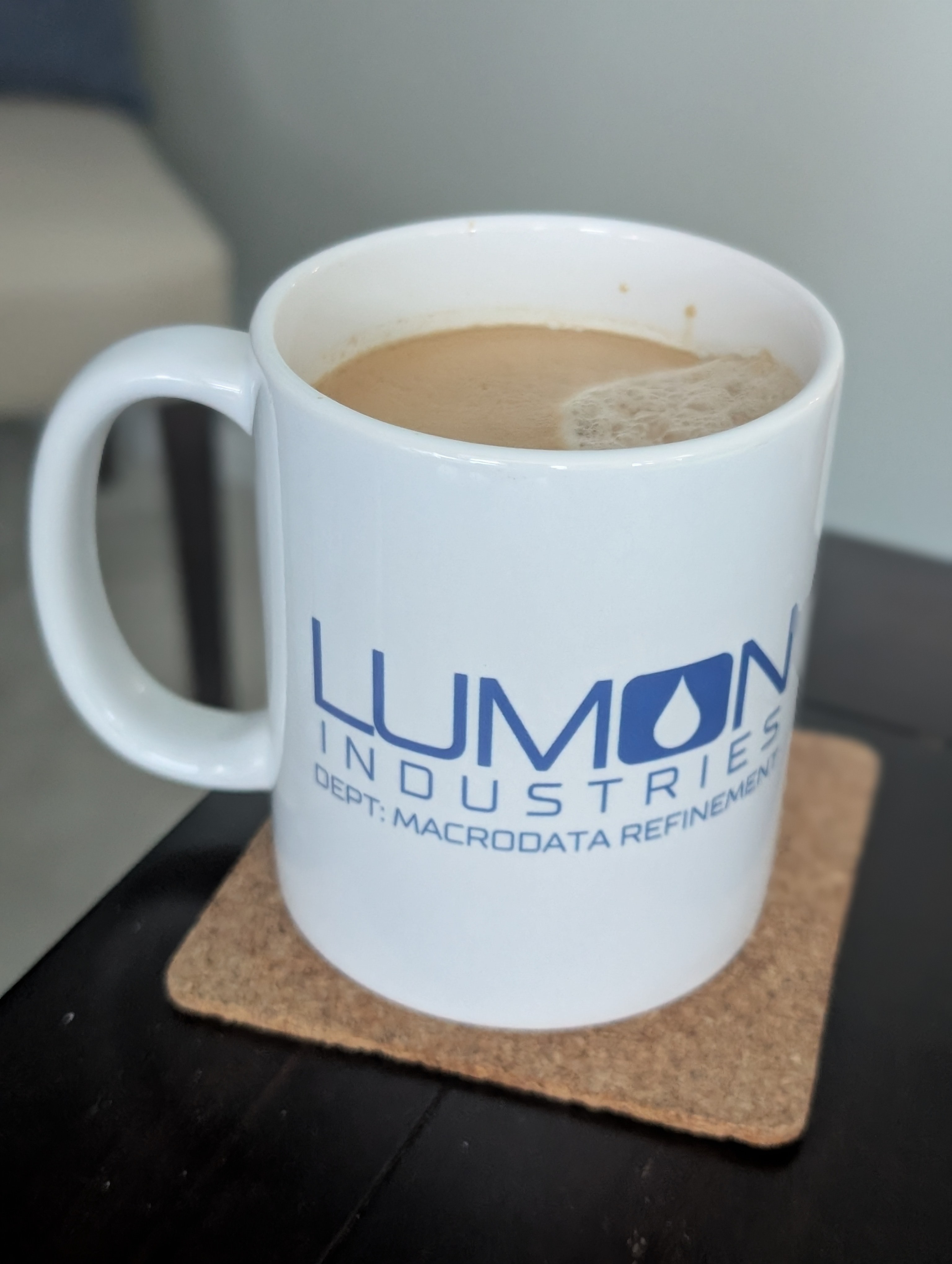 Getting ready for a day of meetings and some macrodata refinement