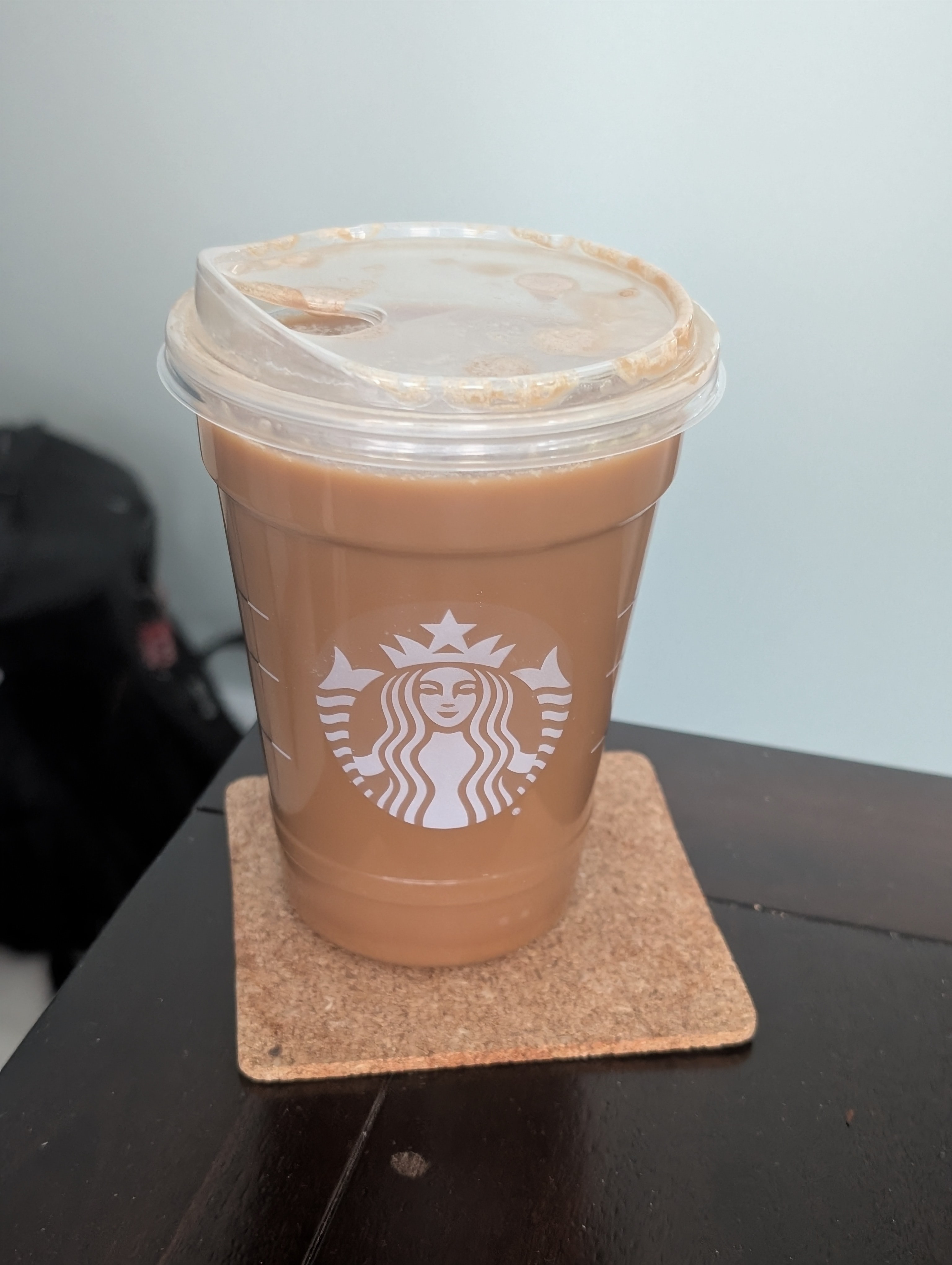 I don't have a fancy nitro cold brew machine at home, but this will do until I start using my French press to make some :)