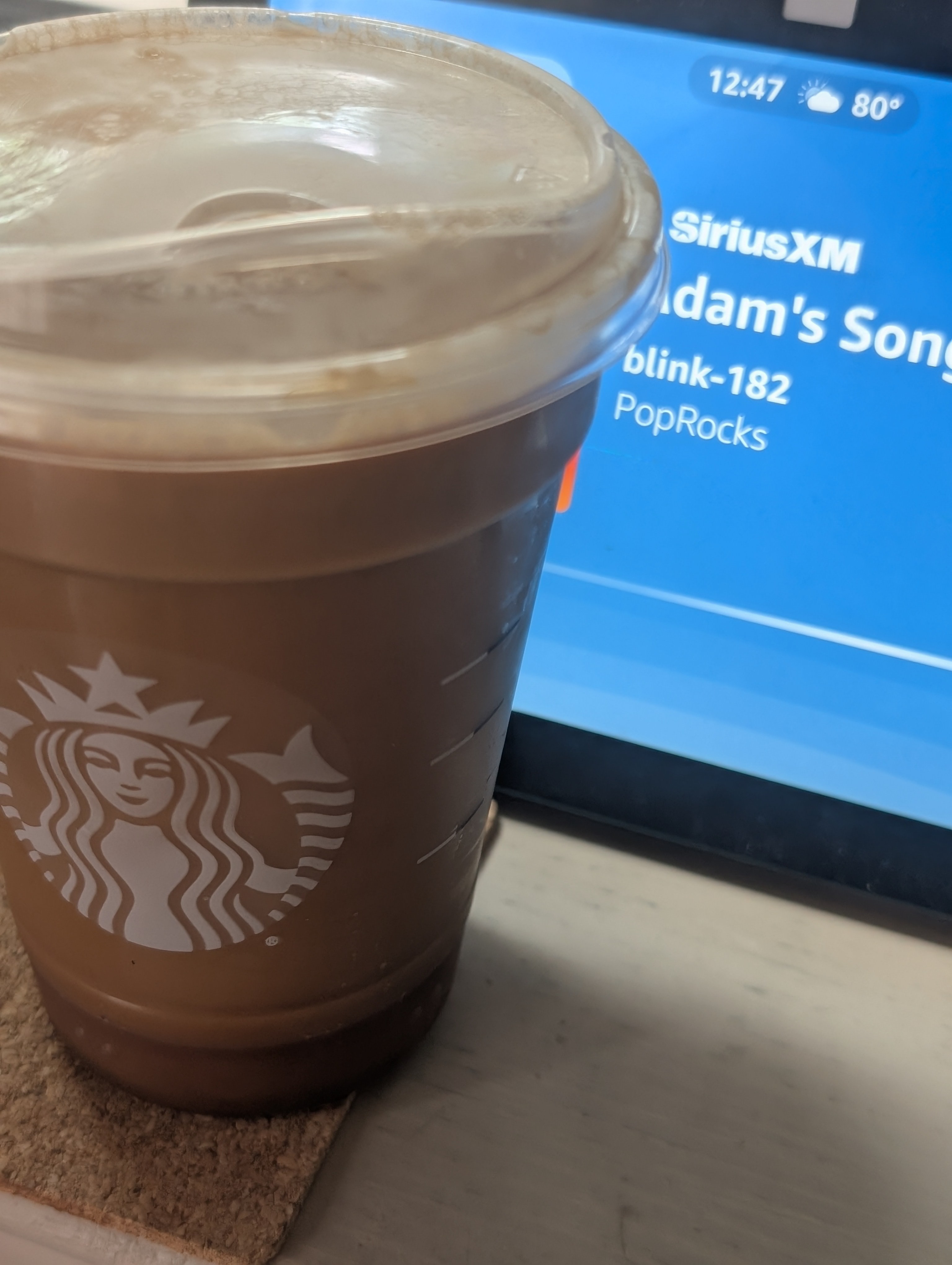 Finally had a minute to have a nitro cold brew after lunch