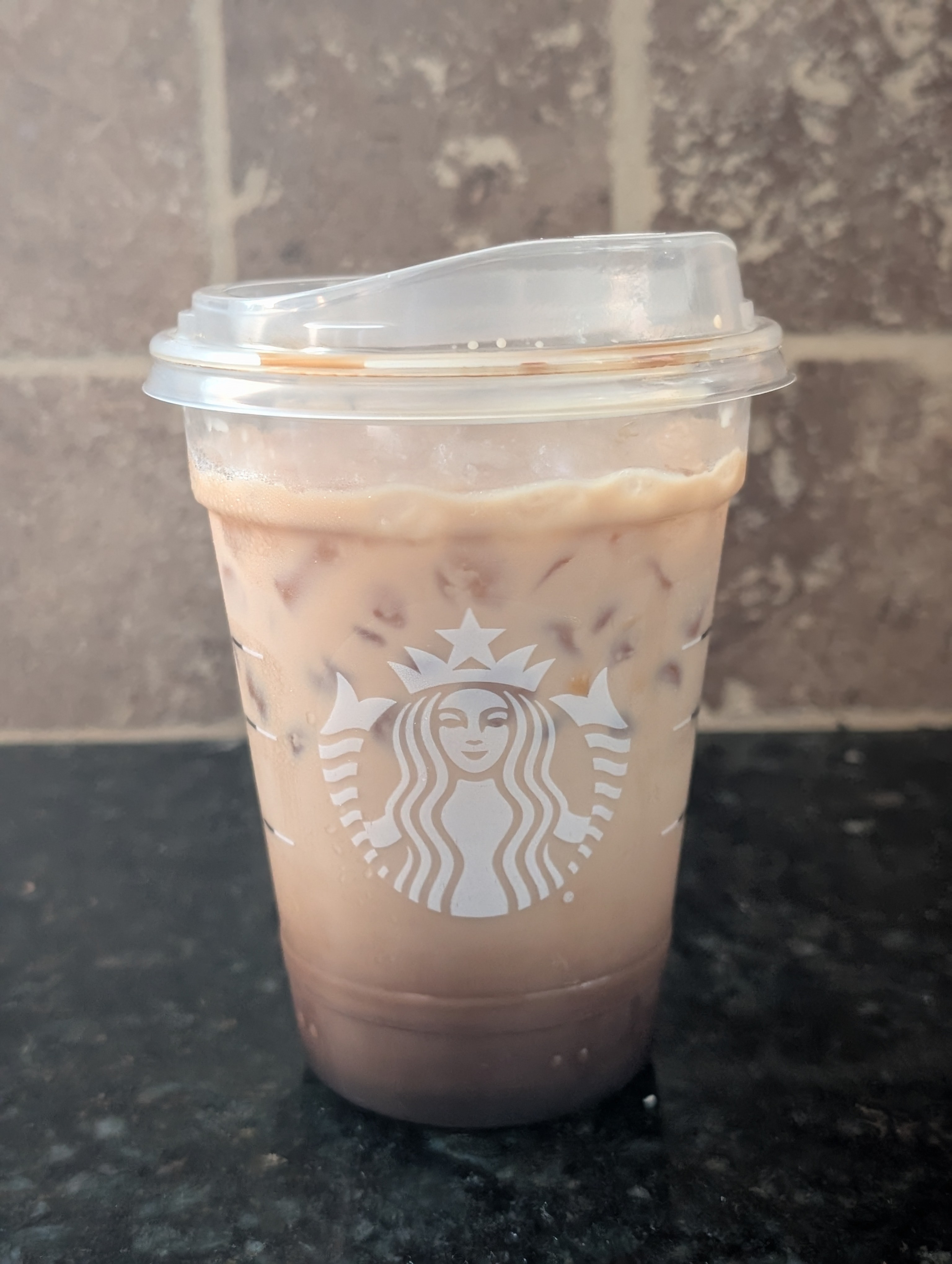 Having something different (iced hazelnut oat milk shaken espresso) on a hot (92⁰F) Thursday
