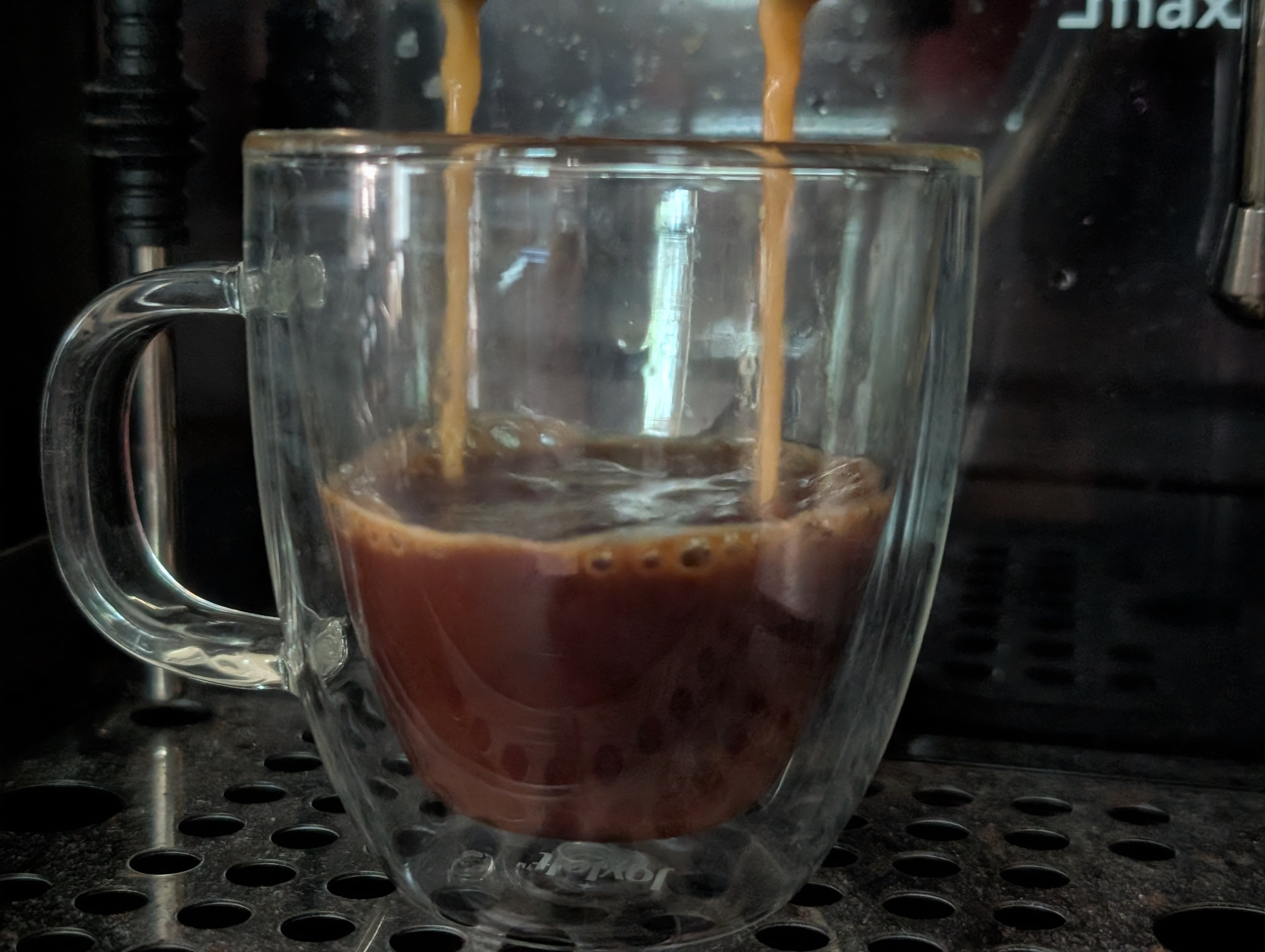 Having a hot double on another hot day.  I can't wait until I can drink my nitro cold brew on Monday.  Just in time for more hot days (mid to hi 90s into Thursday).
