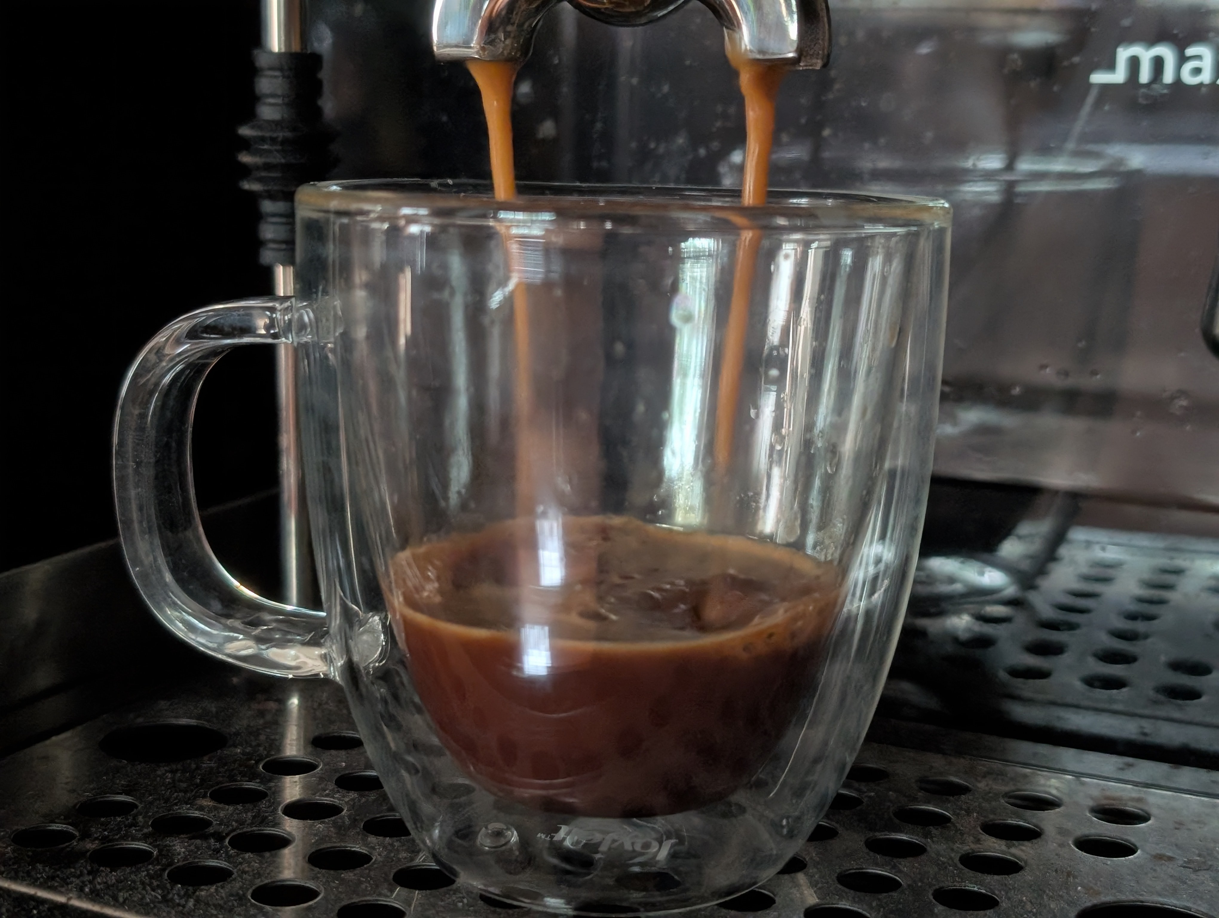 Having a double on a lazy Saturday morning