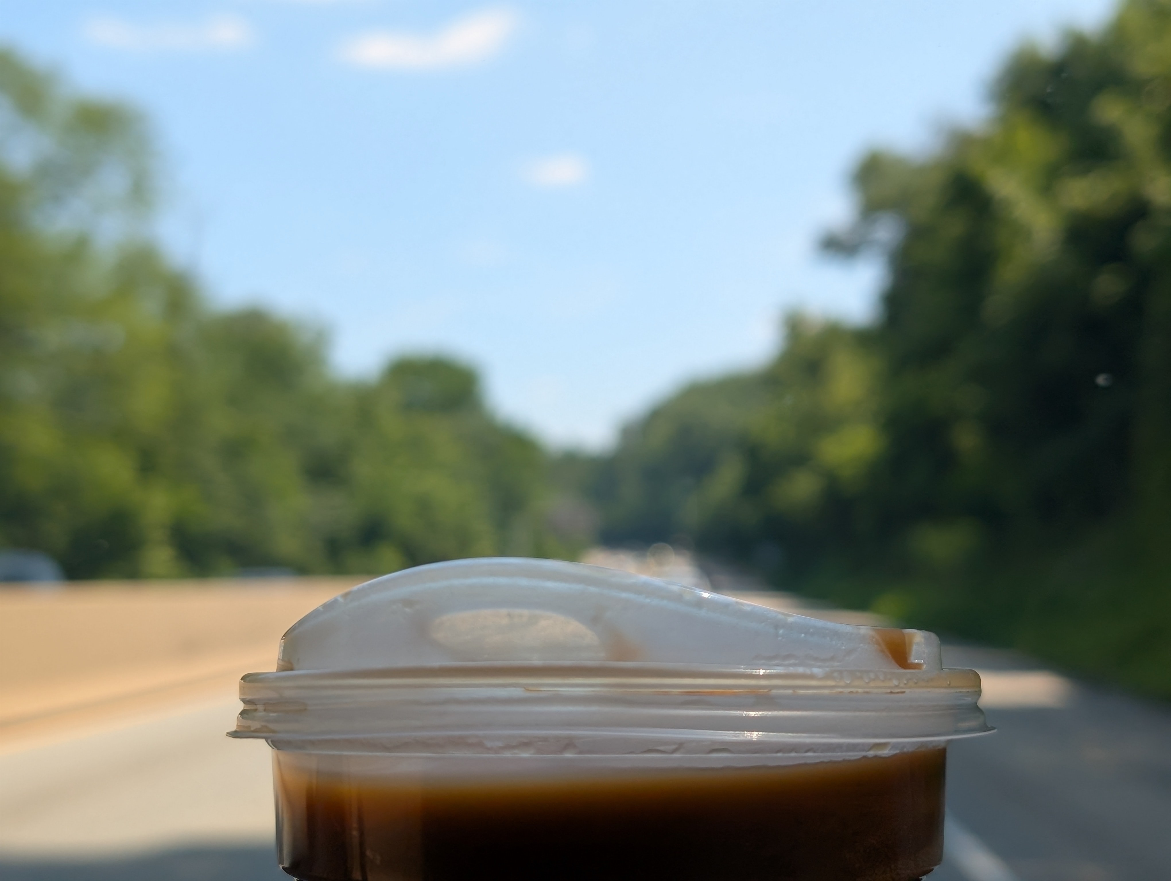 Having an afternoon nitro for the long drive