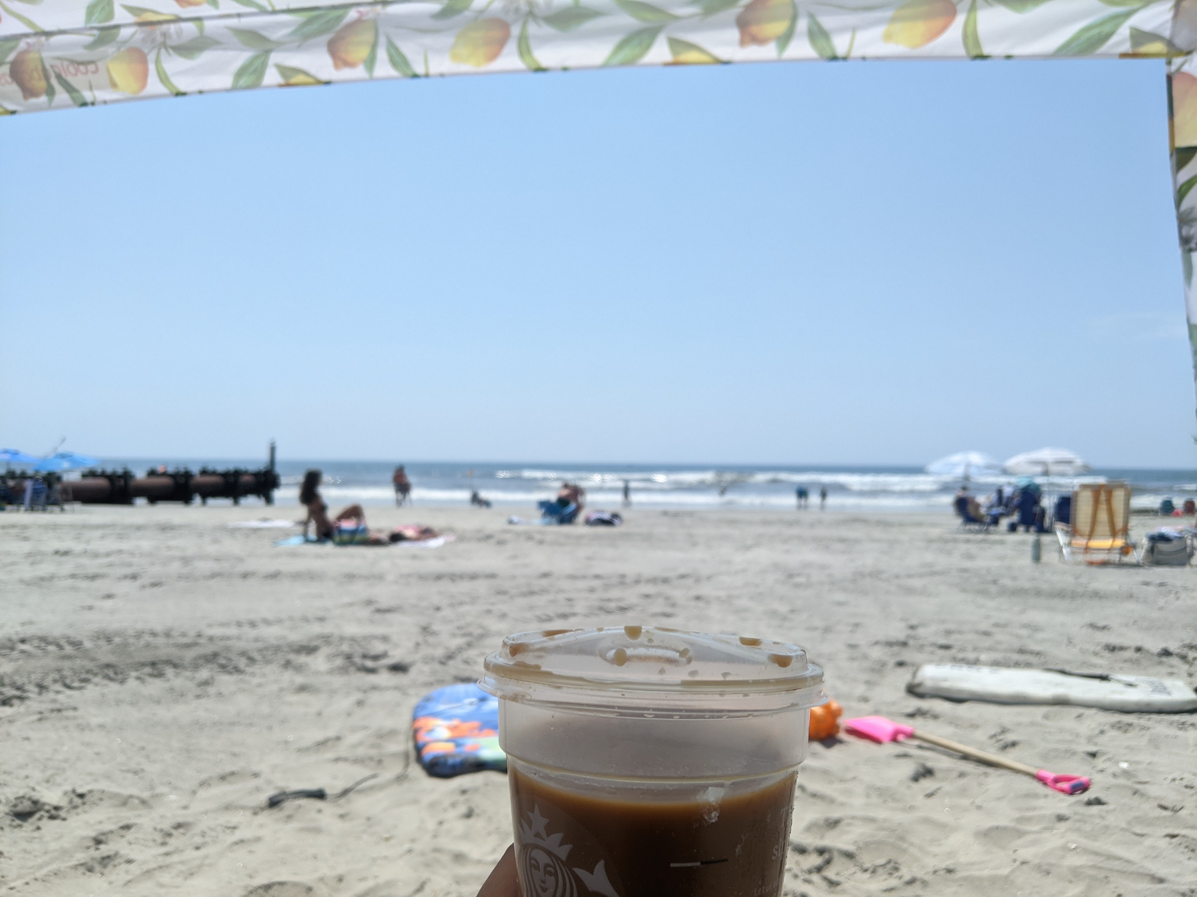 Not so crowded on a super hot and humid day