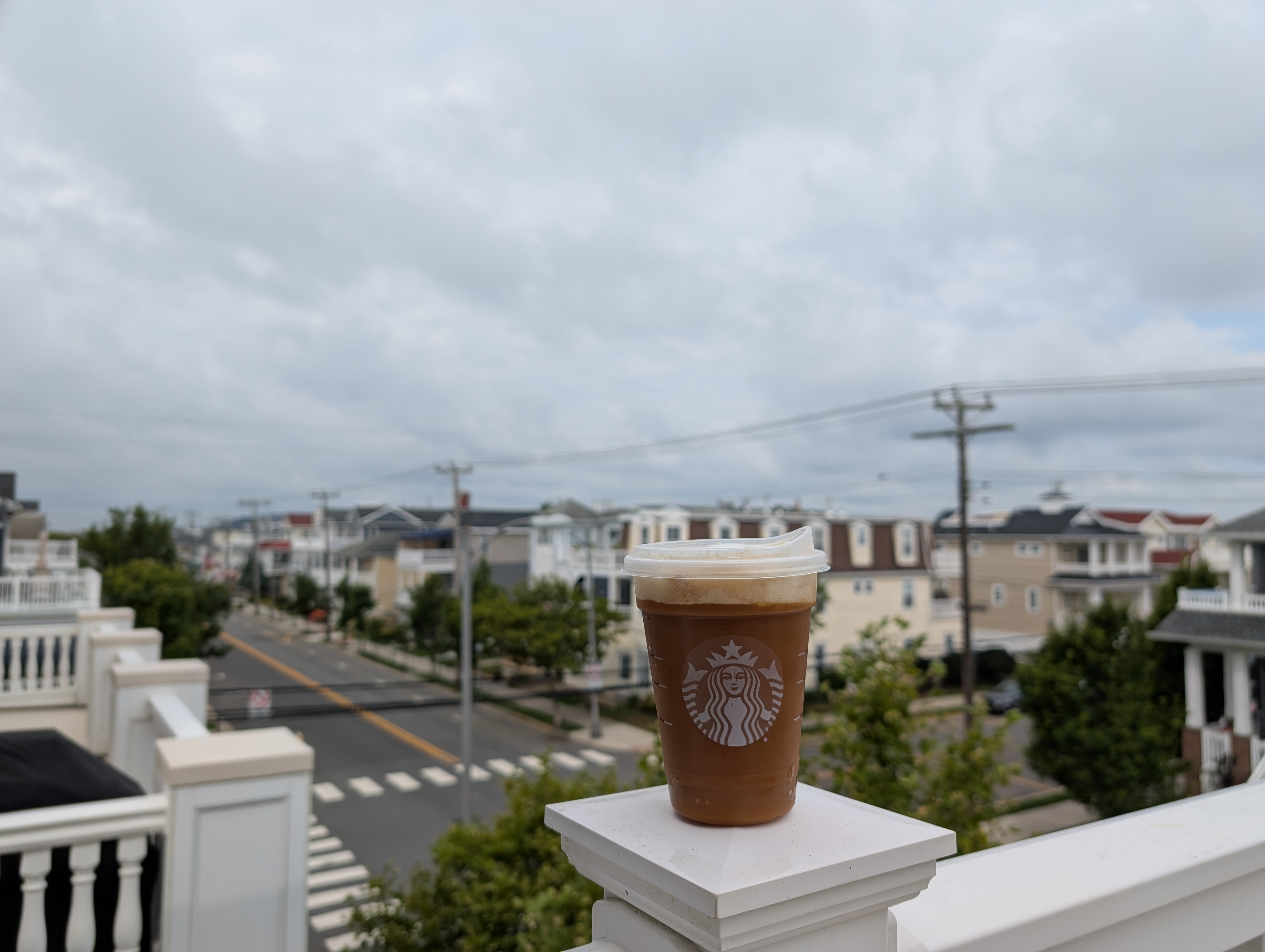 Having nitro and breakfast on a no beach day