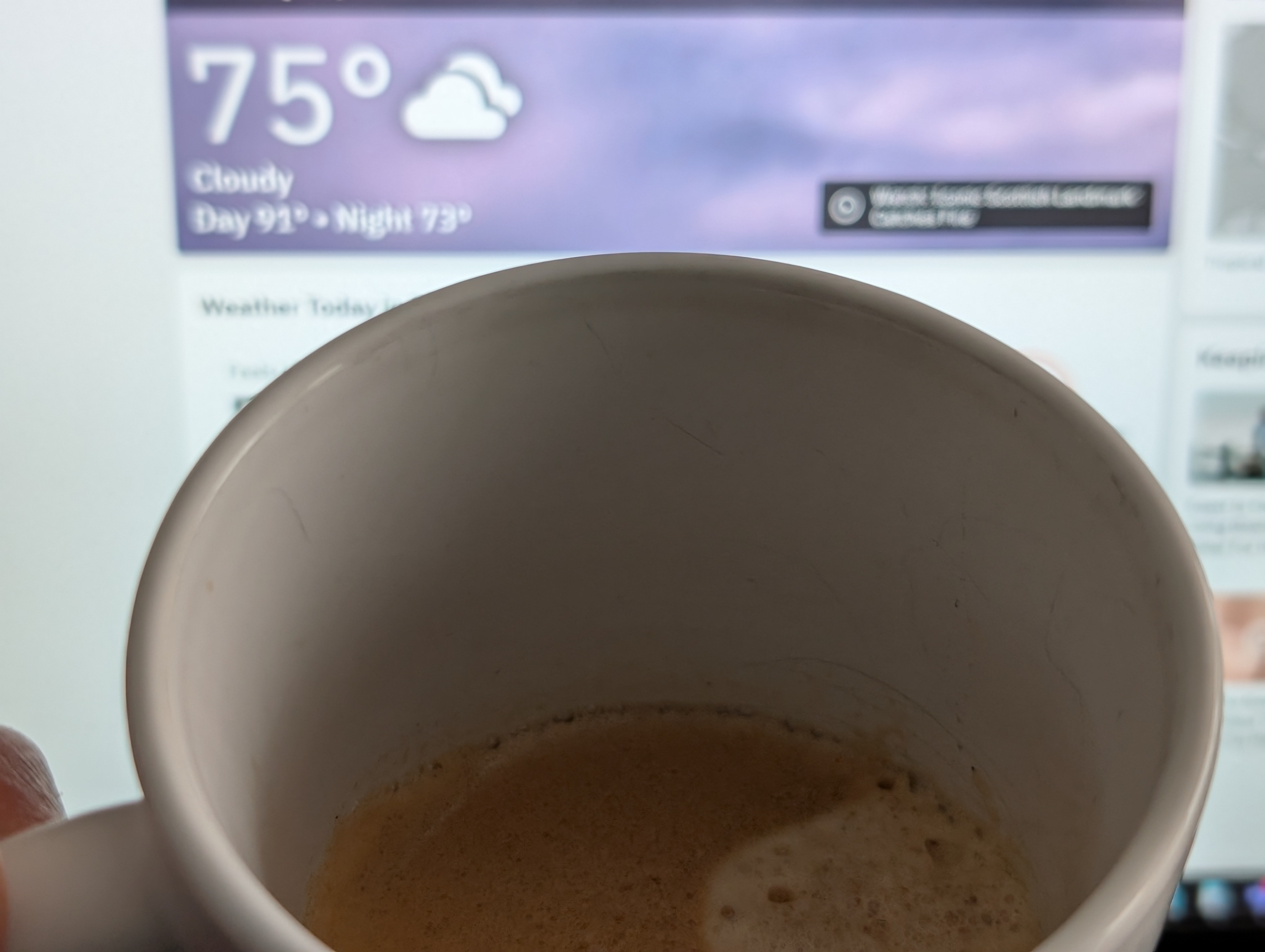 Having a quick double before a bunch of meetings on the start of another hot (91⁰F) few days