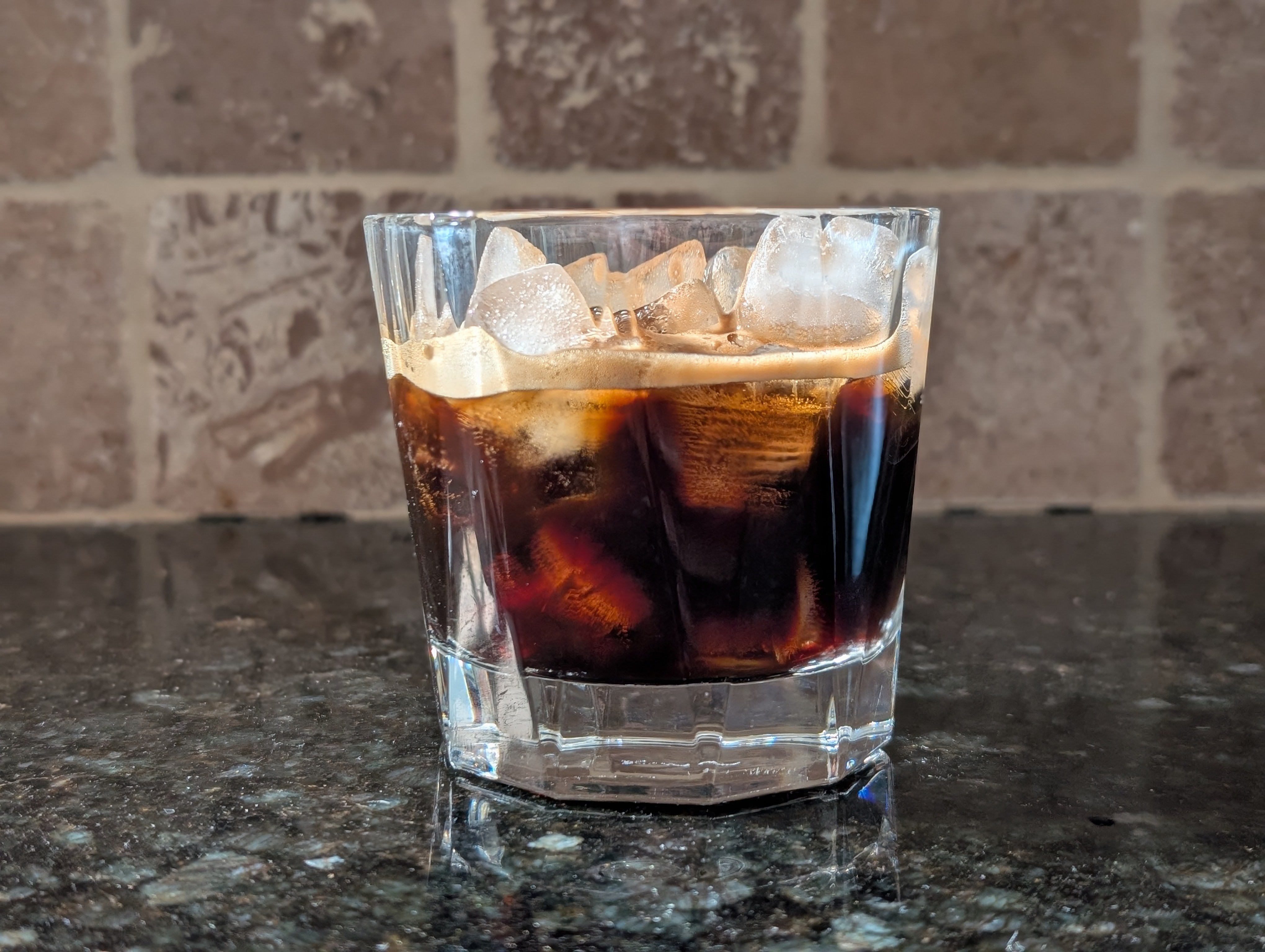I'm really enjoying the iced espresso with nothing else added.  Maybe I'll try adding some flavor tomorrow.