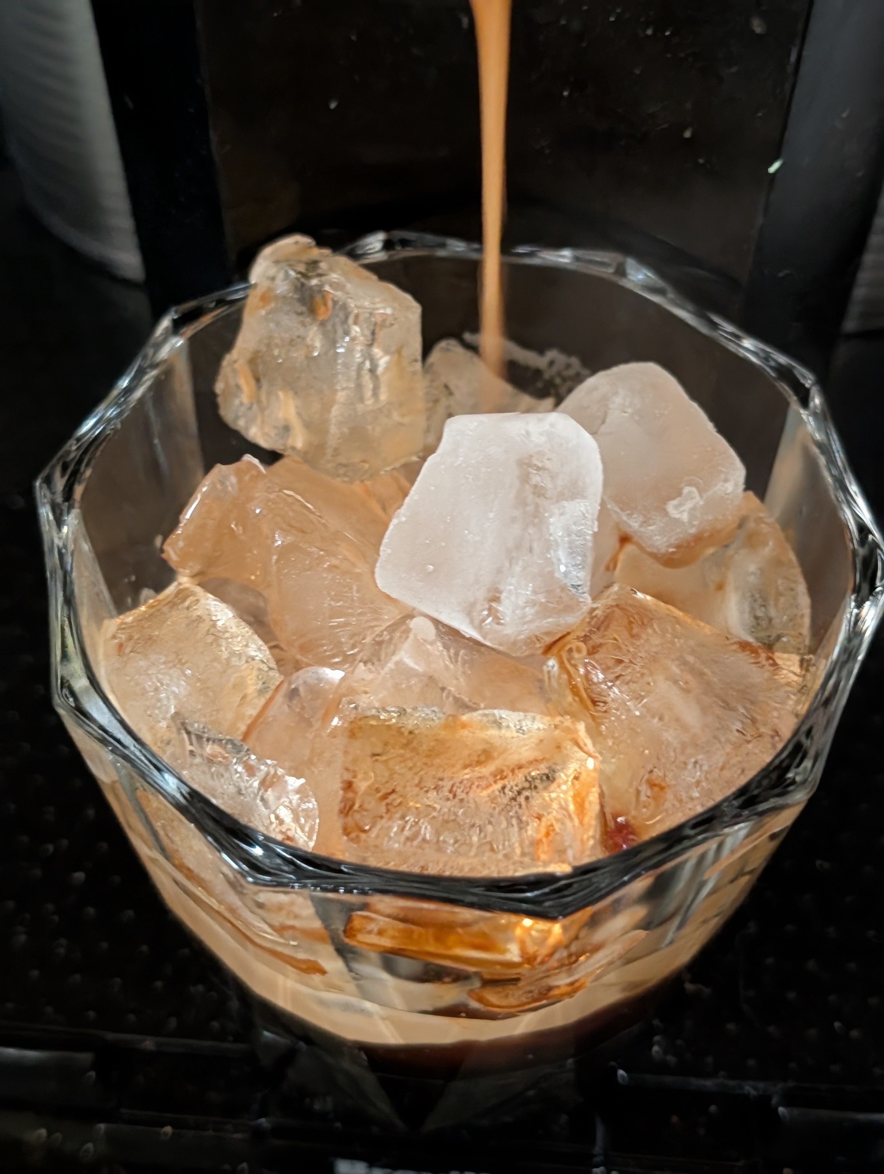 Grabbing a quick iced double late in the day between meetings.  Unfortunately it's been really busy to really sit down and relax and enjoy my coffee during the week.