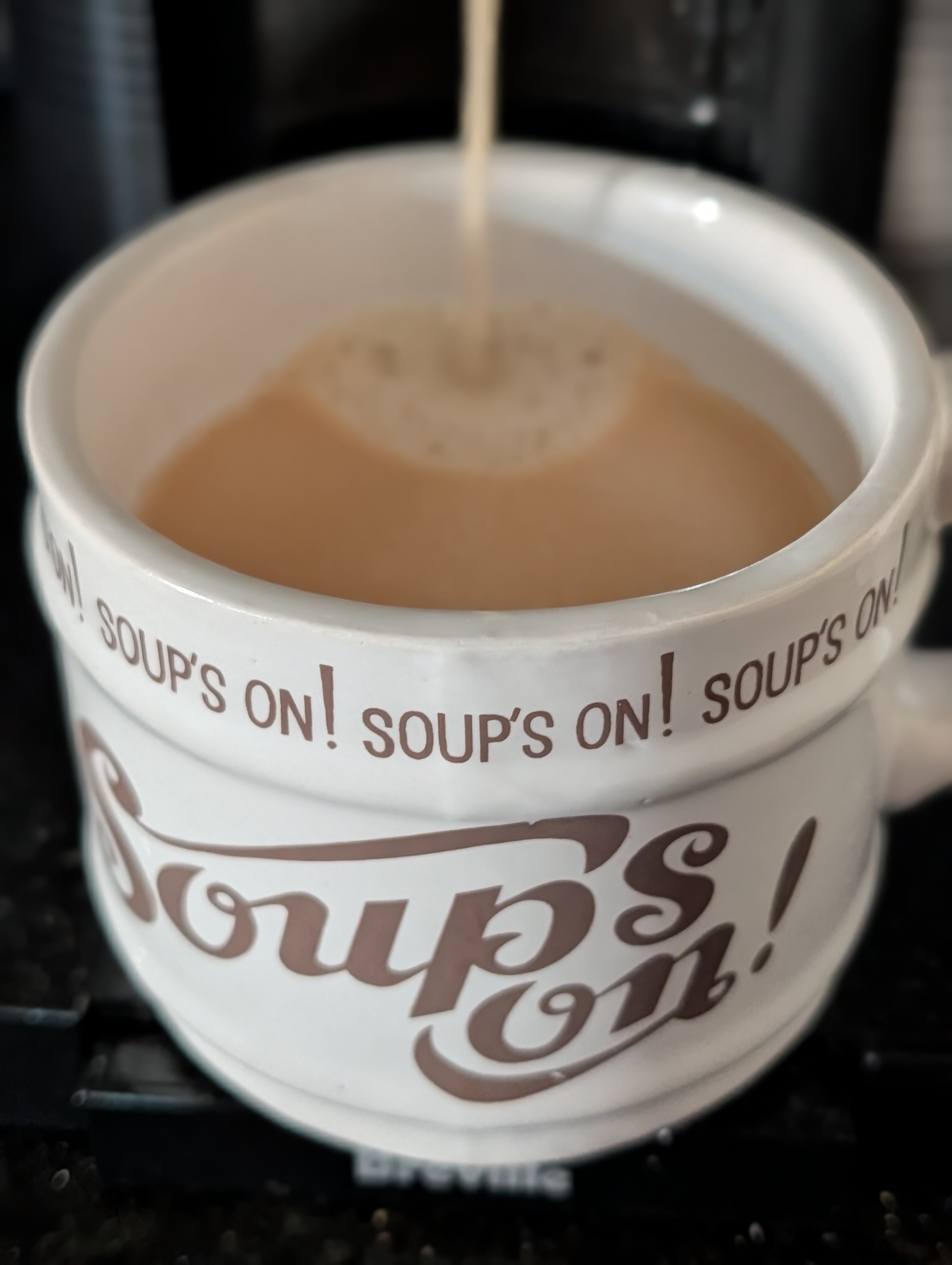 It's not soup.  I just wanted a big mug :)