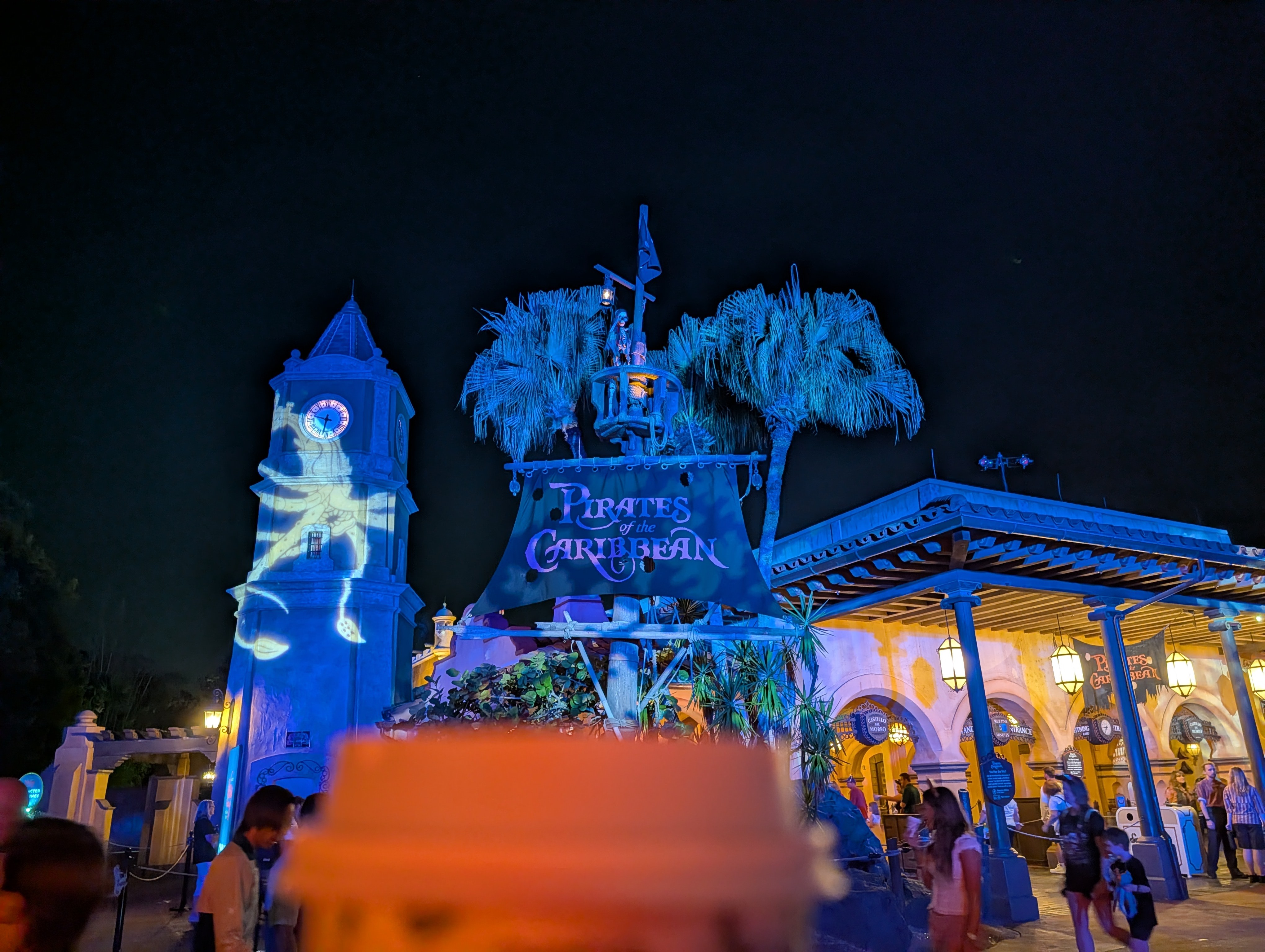 More hot cocoa before Pirates of the Caribbean