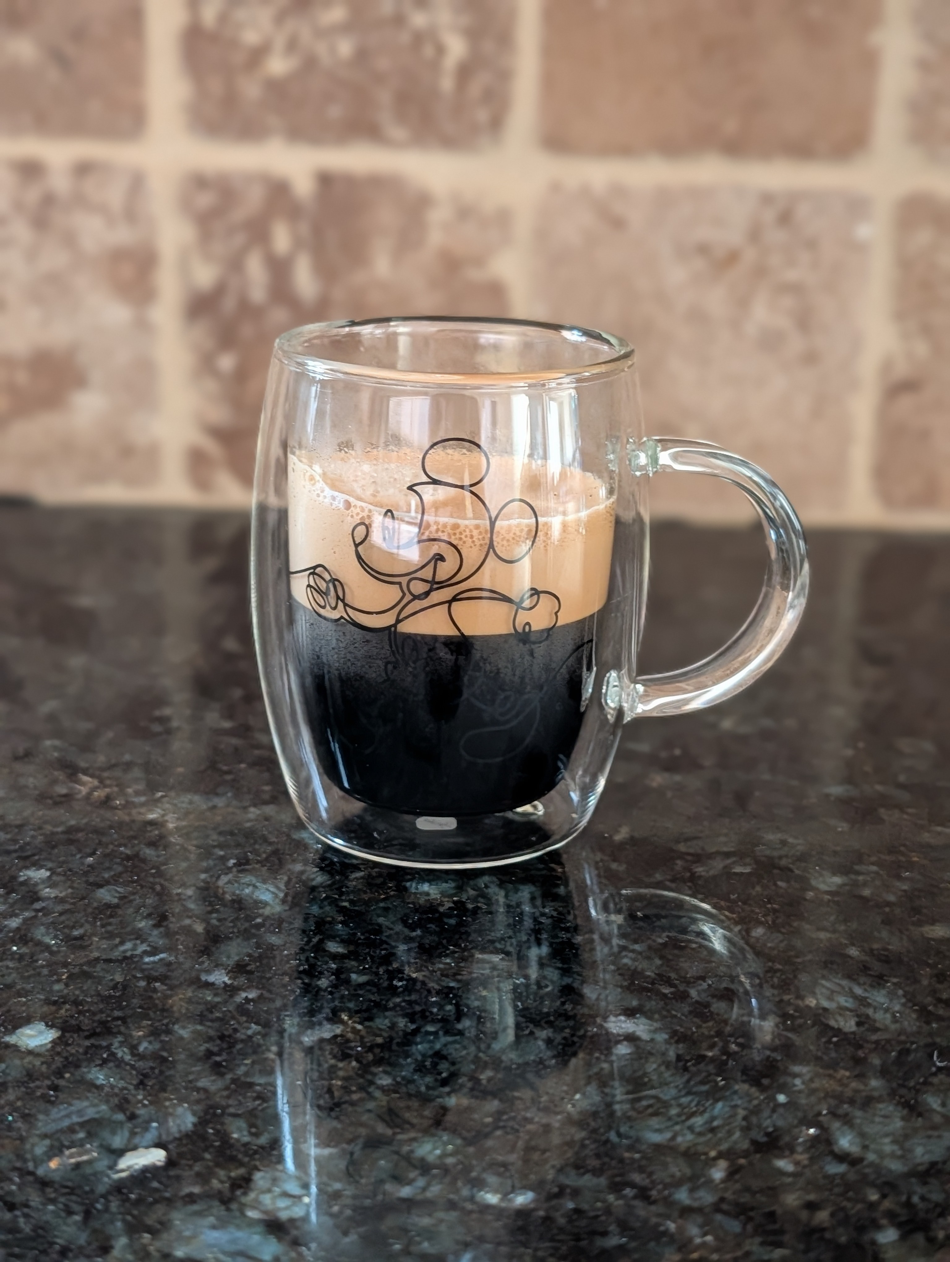 Grabbing a double after lunch right before the next meeting