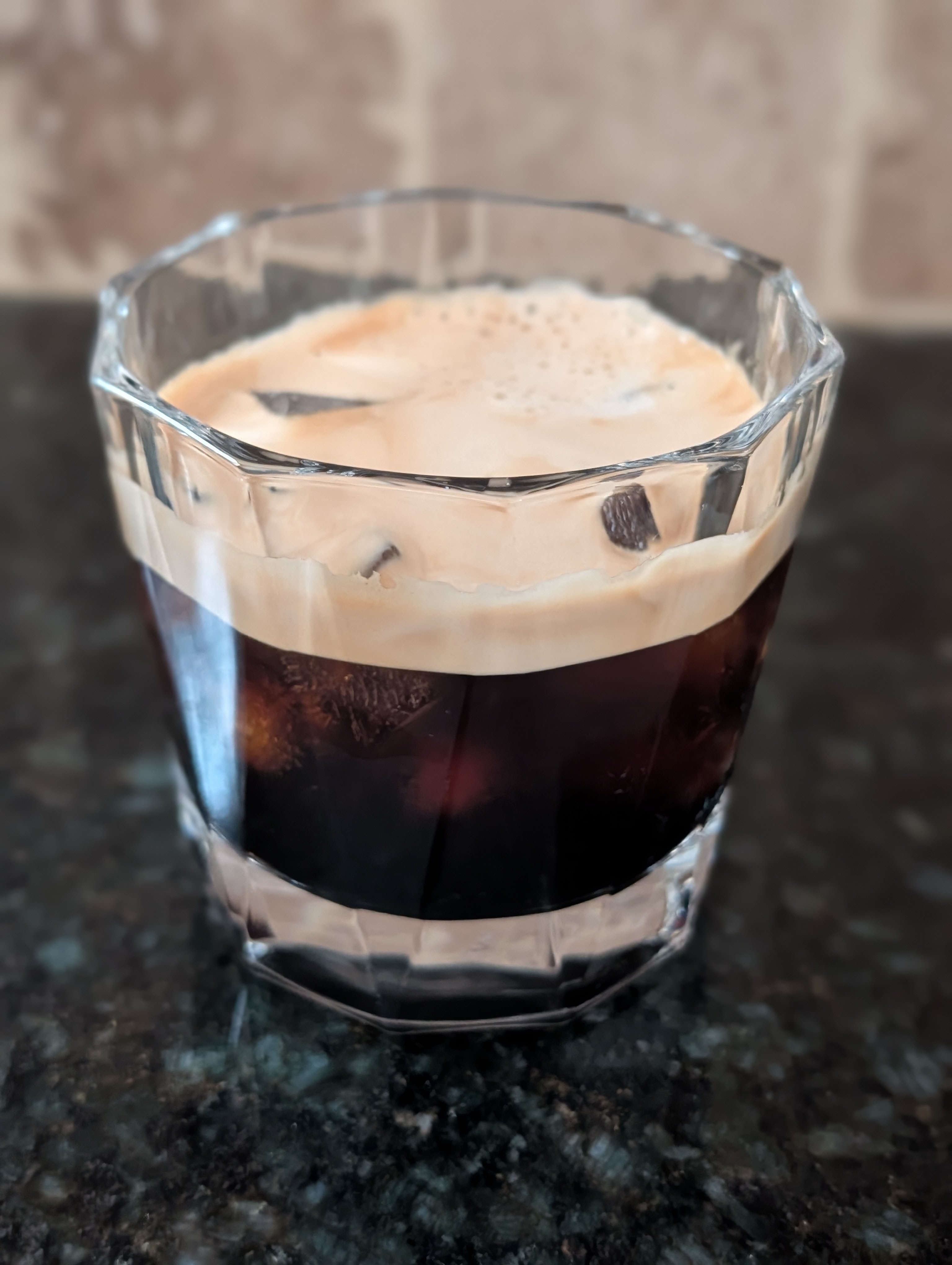 Having an icy double on a snowy Monday