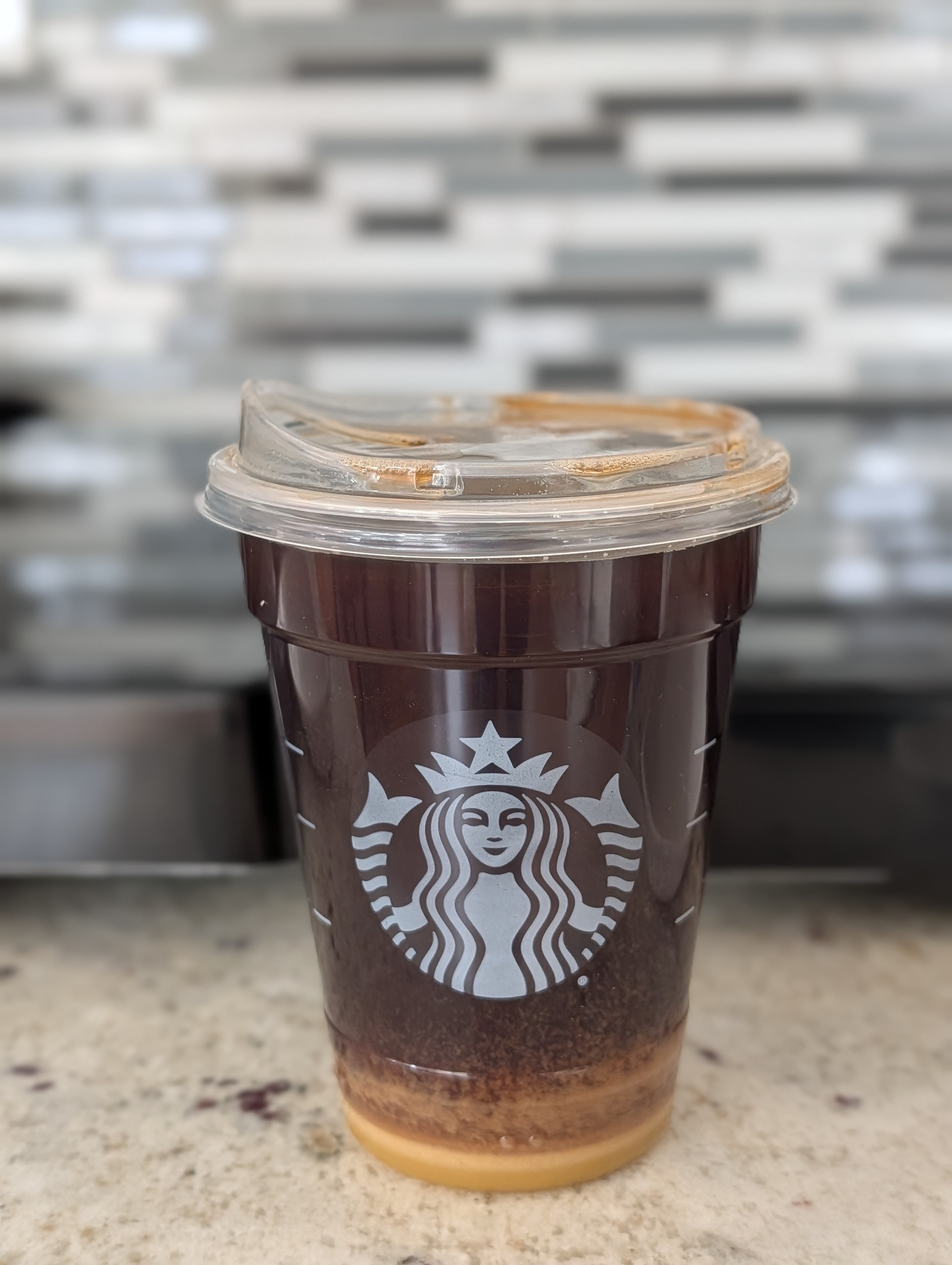 Enjoying a nitro with pistachio before celebrating birthdays and heading back home before the snow storm