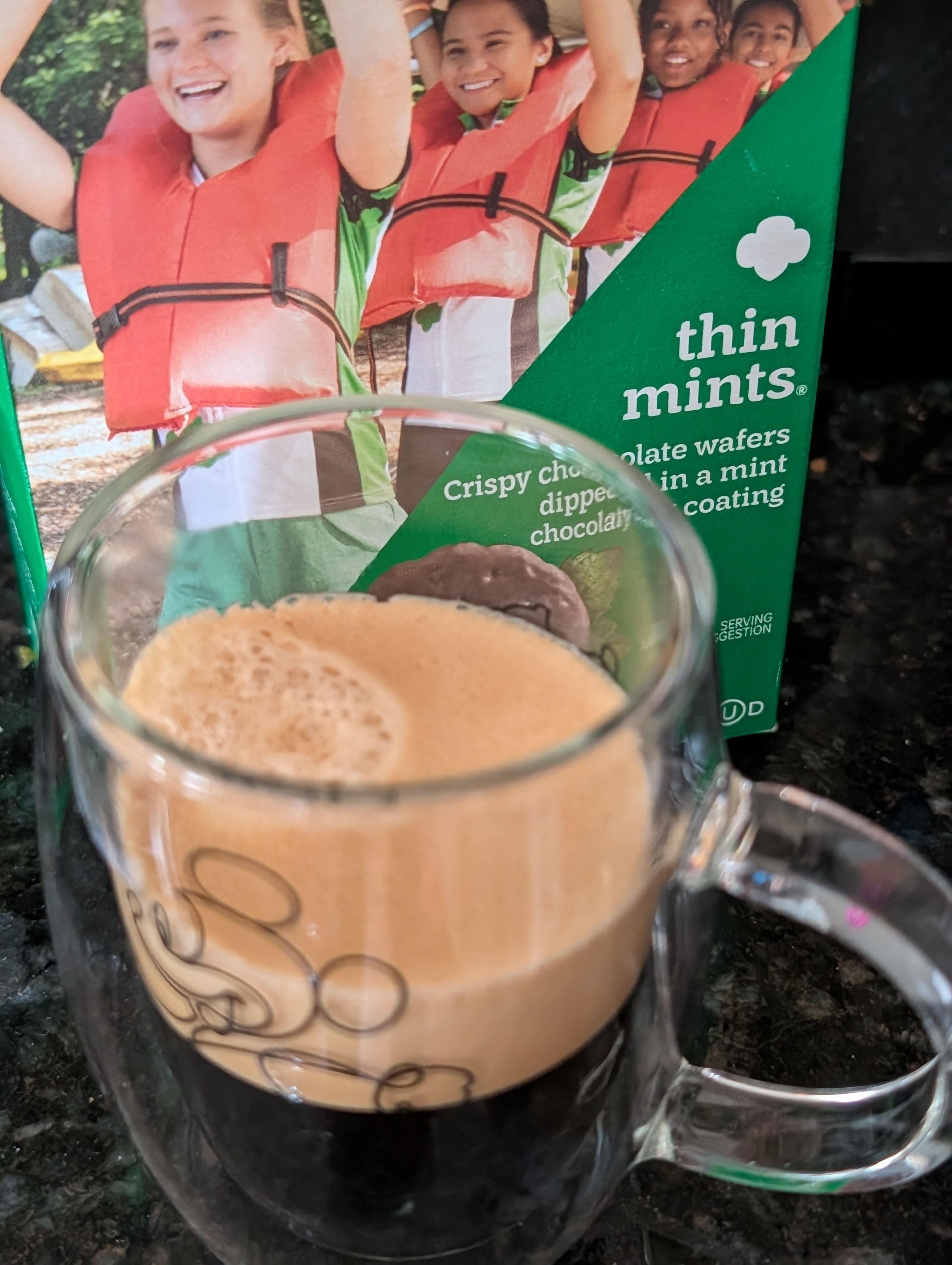 Let's see how thin mints pair with this double