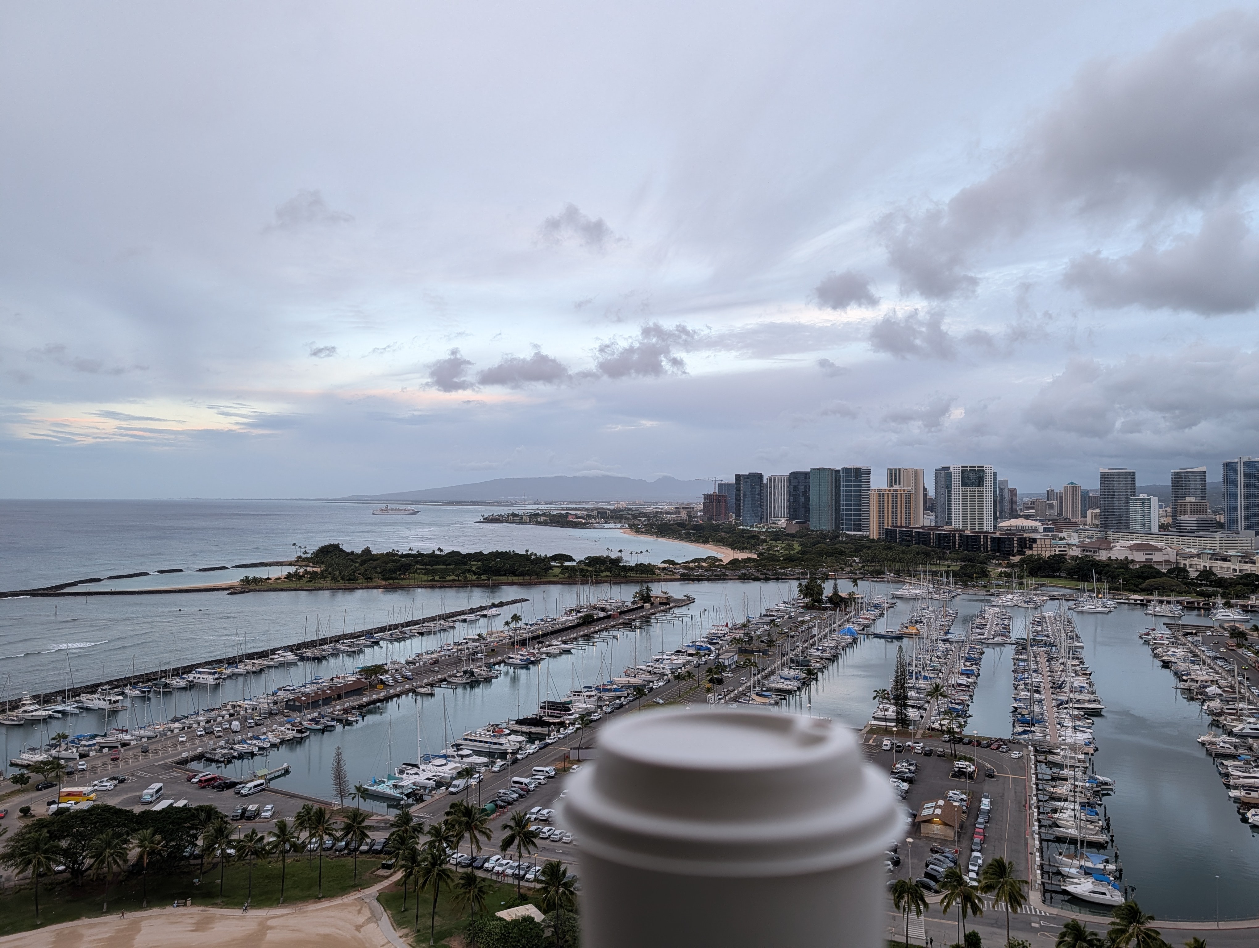 Getting ready for an island tour 