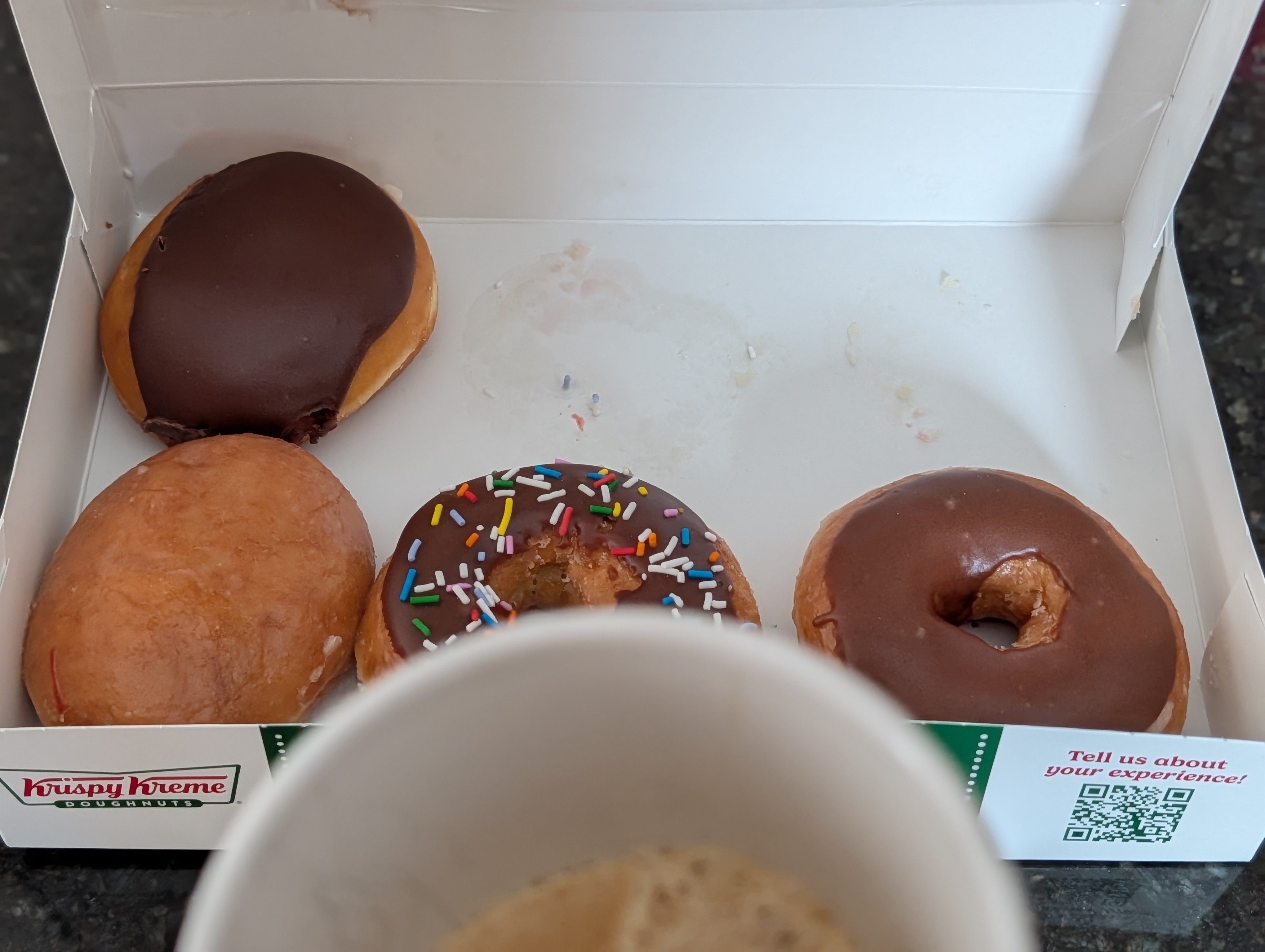 Hmm which Krispy Kreme??