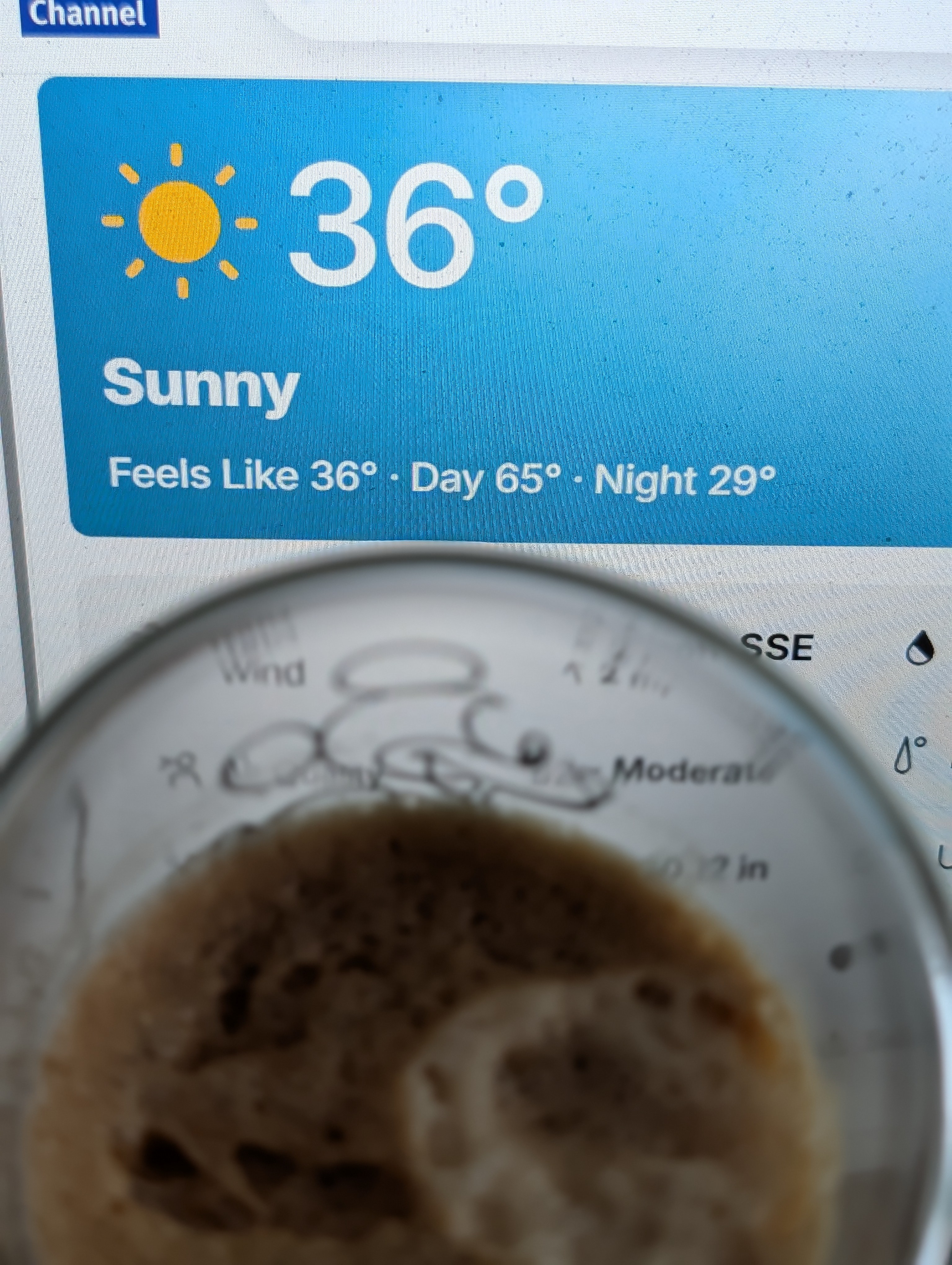 A cold start to the first day of spring