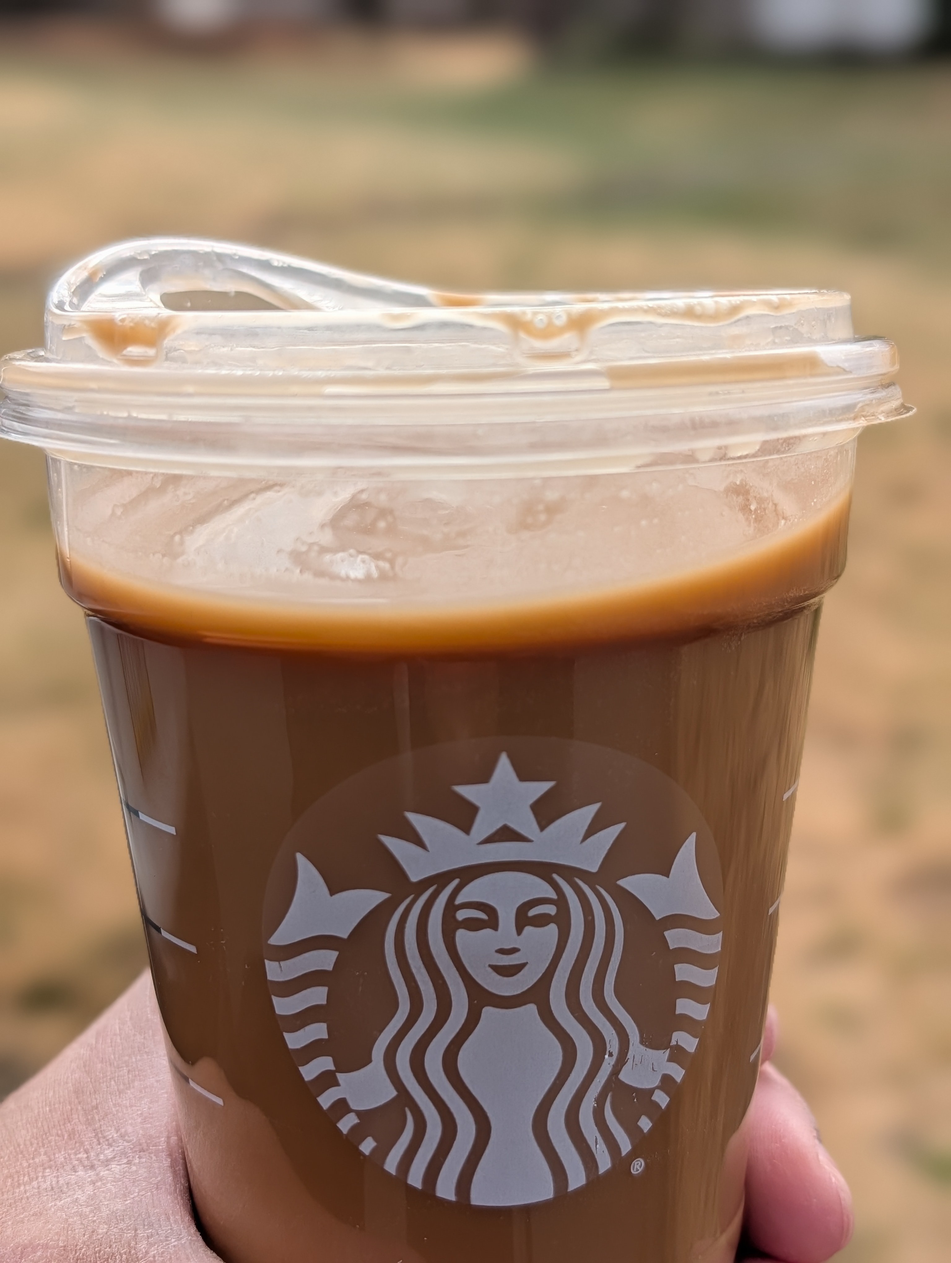 Having a nitro before a long drive on a cold spring morning