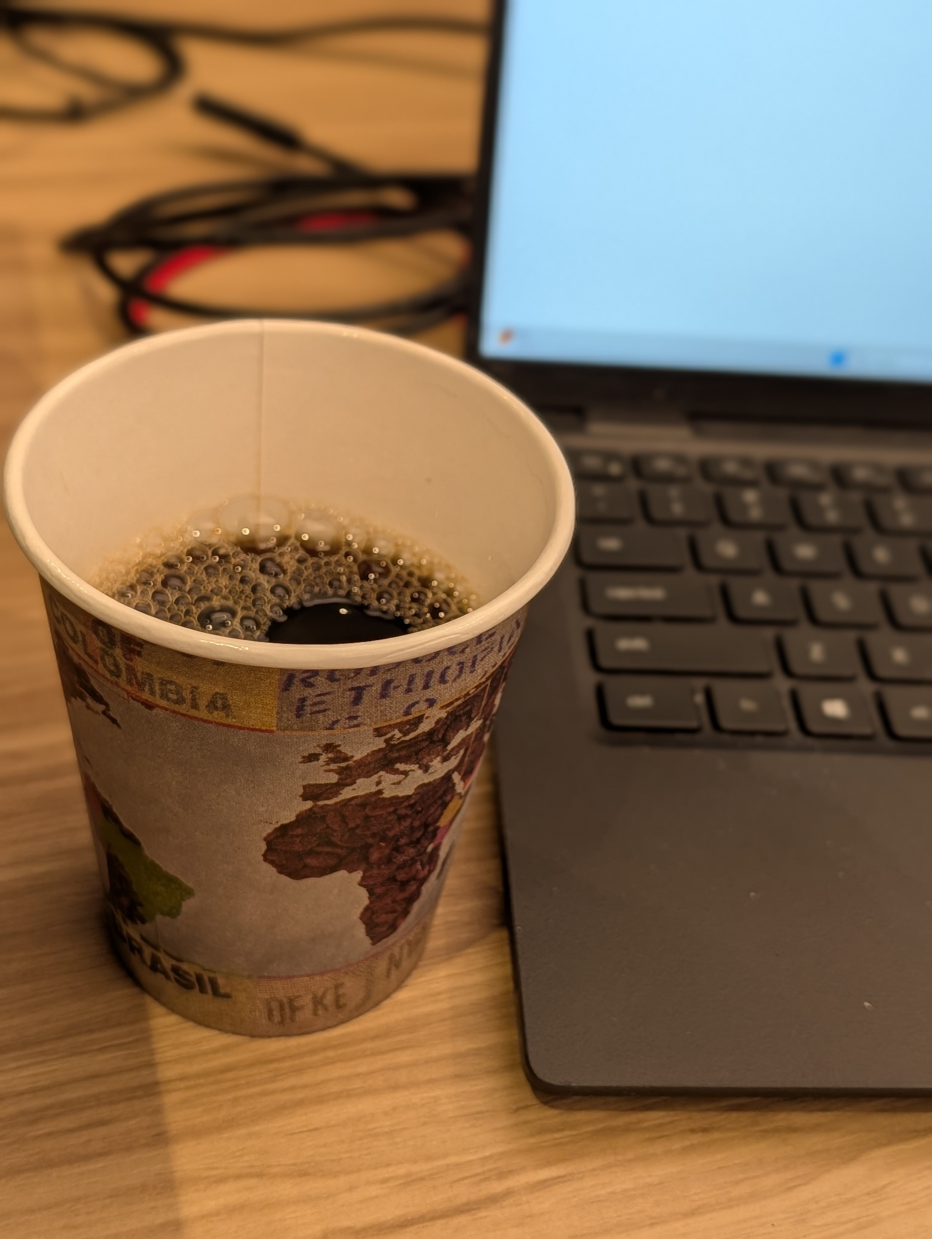 Charging up for the morning