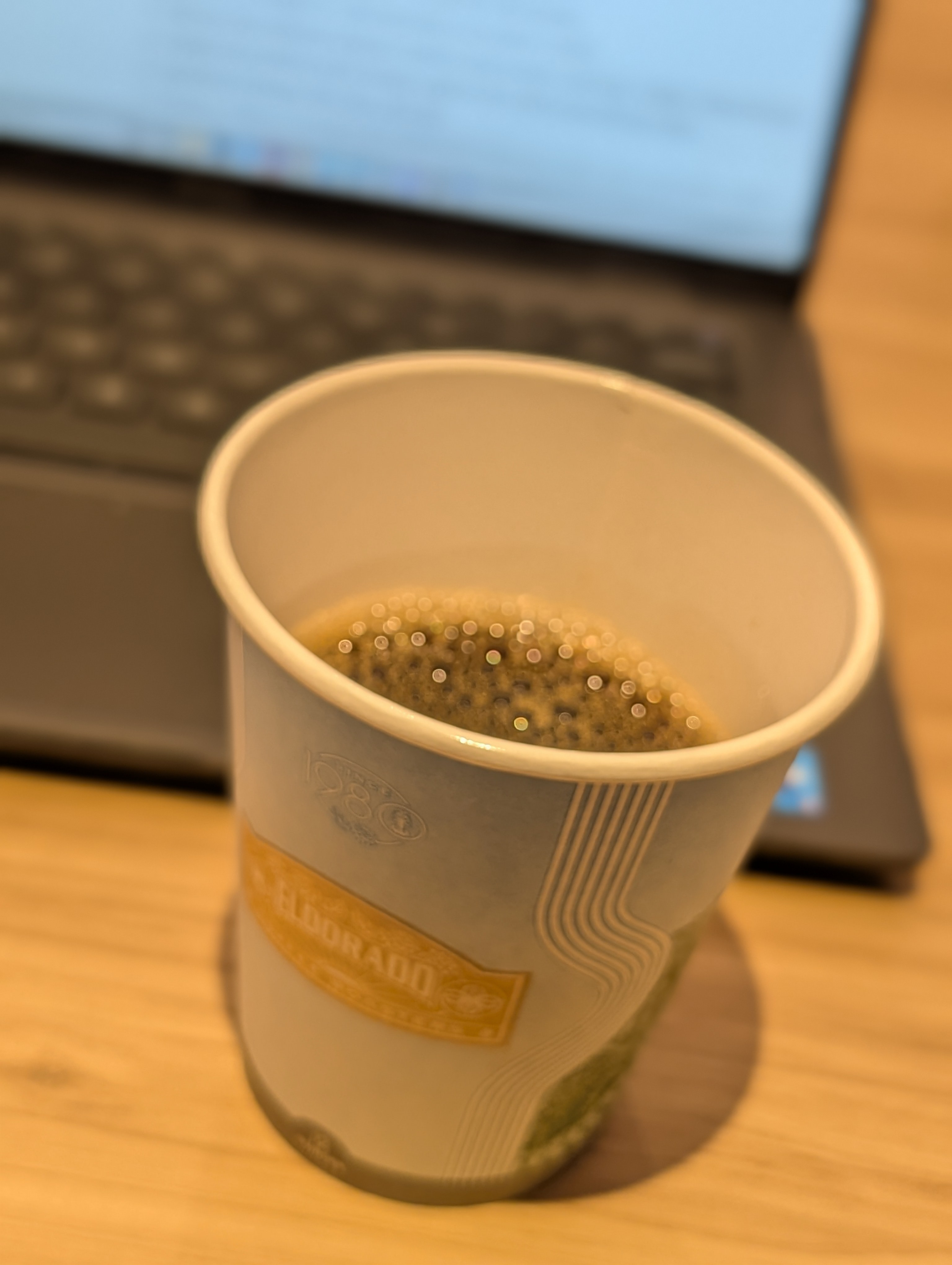 Recharging for the morning 