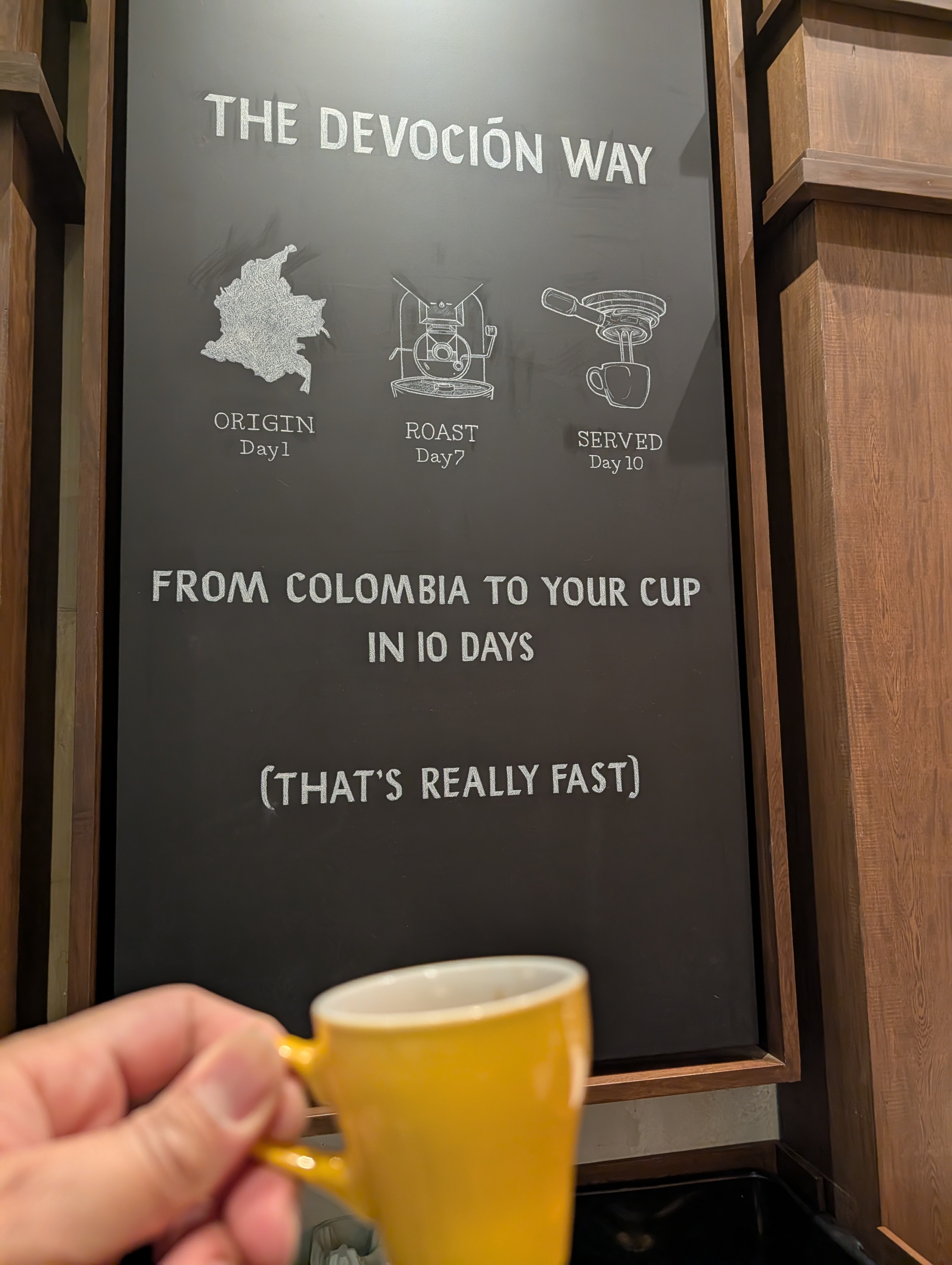 This place was recommended by a Microsoft local.  They sell beans online too.