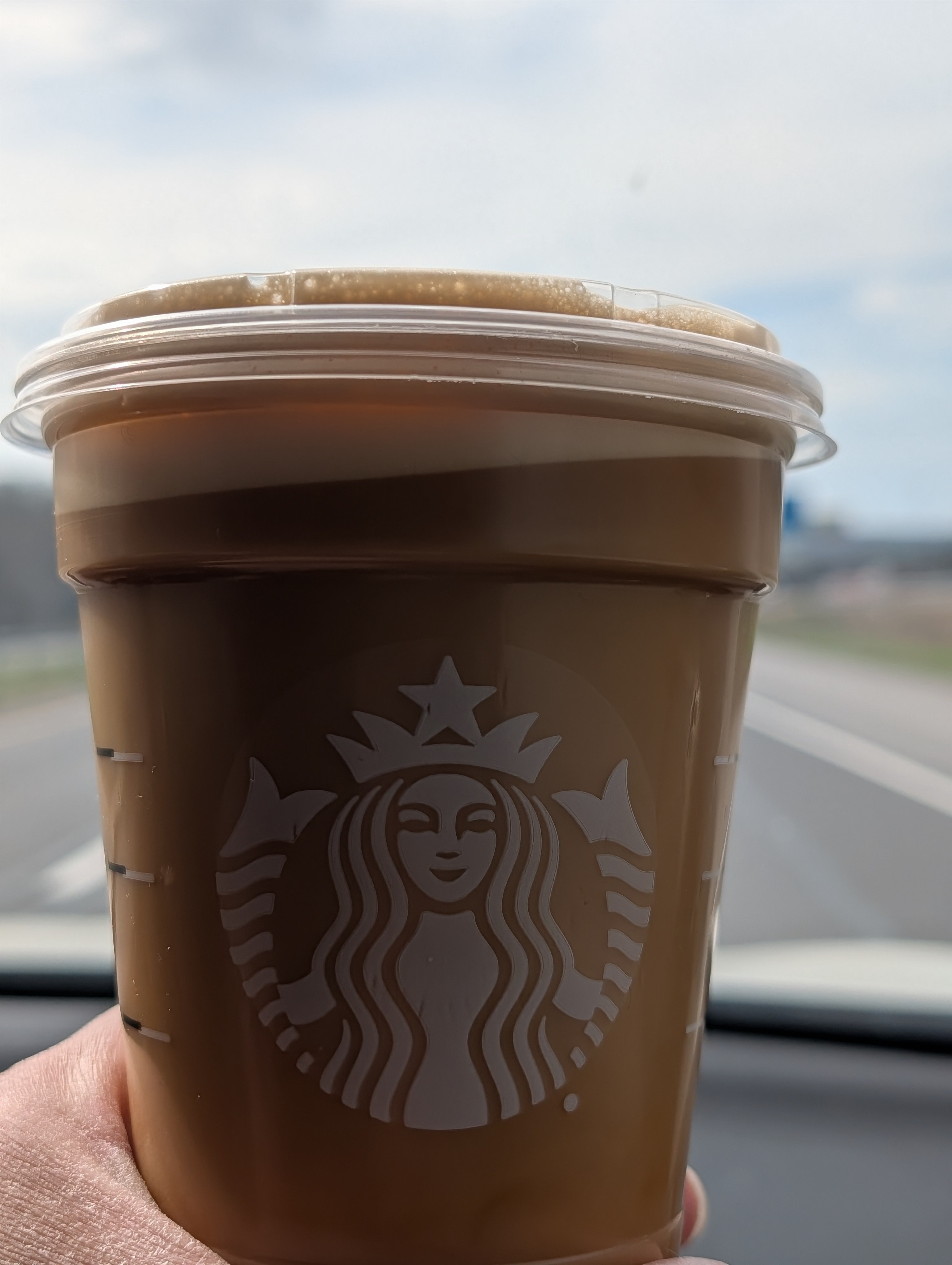 Nitro right near the end of the second long drive