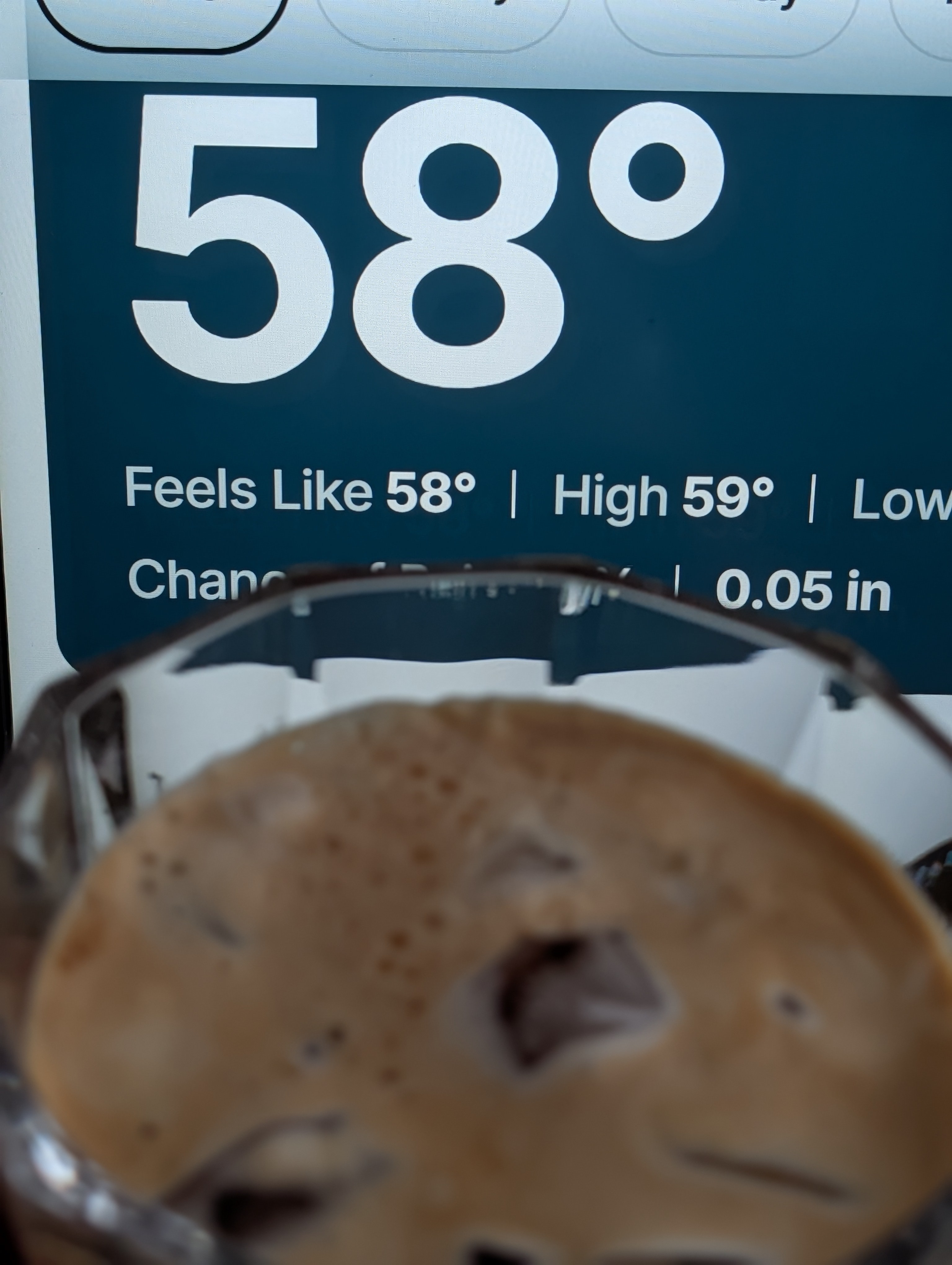 I should have saved the ice leggerio for a hotter day.  Today is 30⁰F cooler which is much better.
